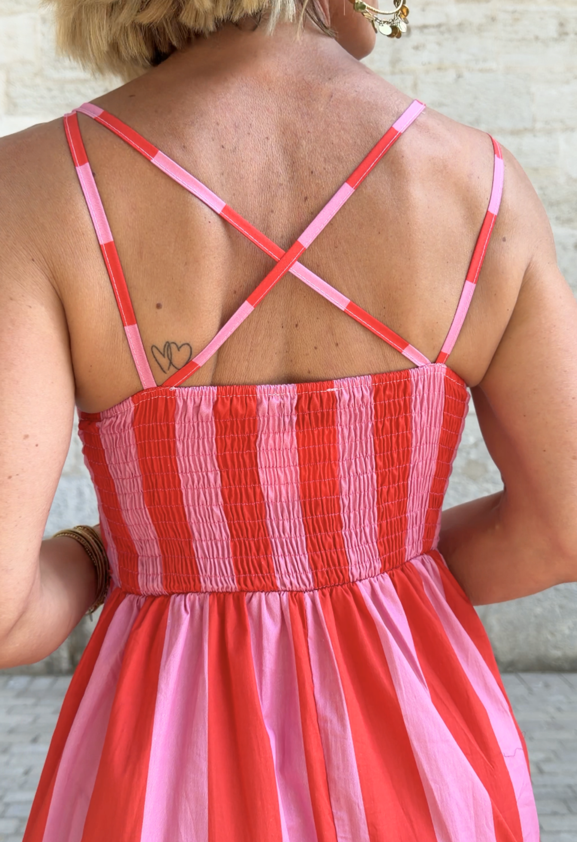 Robe Flore Fushia