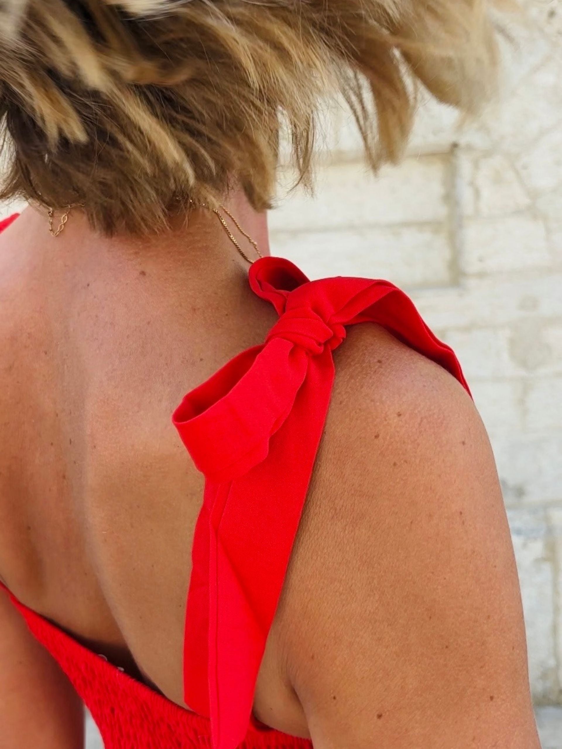 Robe STÉPHANIE Rouge