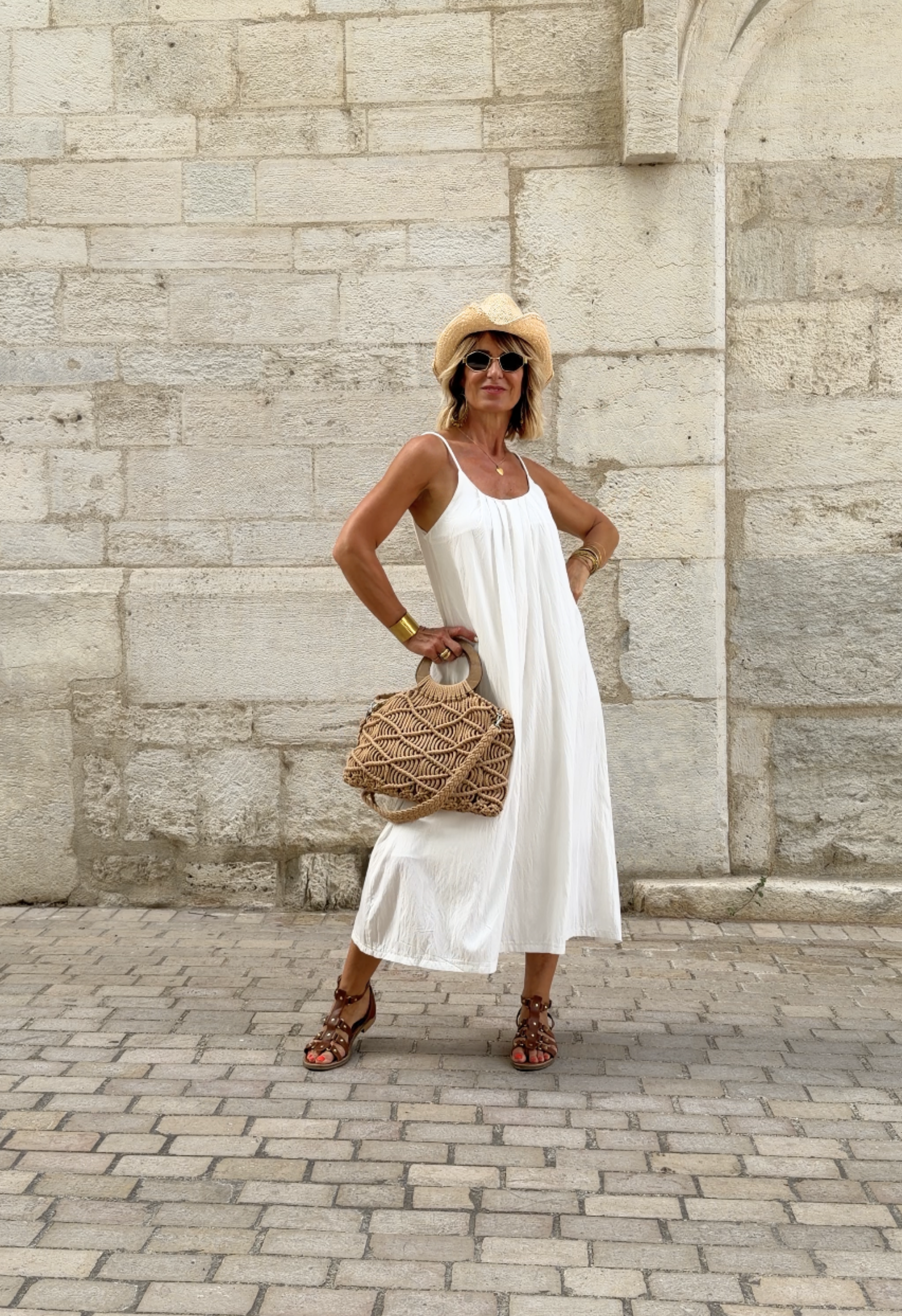Robe Annabelle Blanche