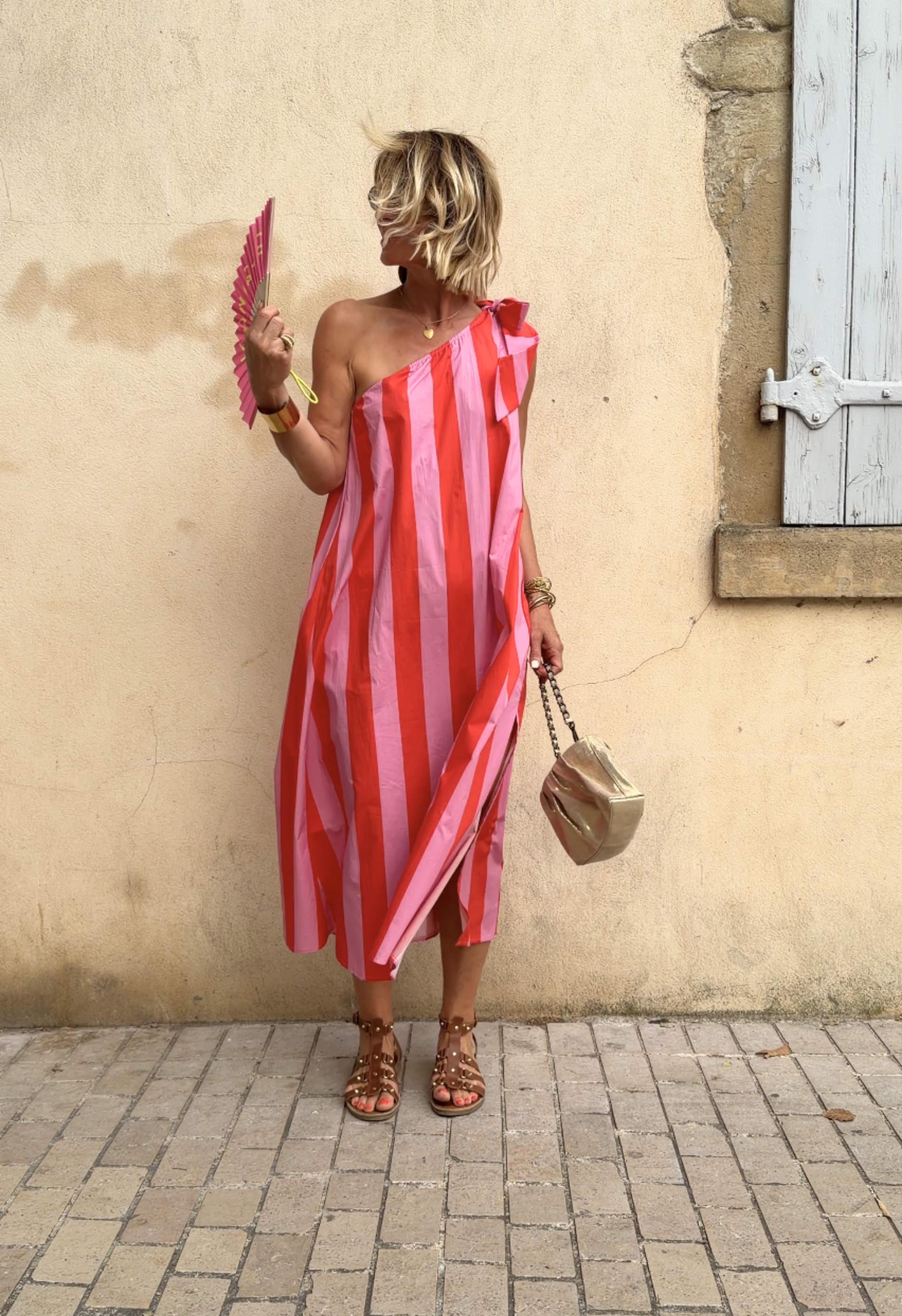 Robe Carla Fushia