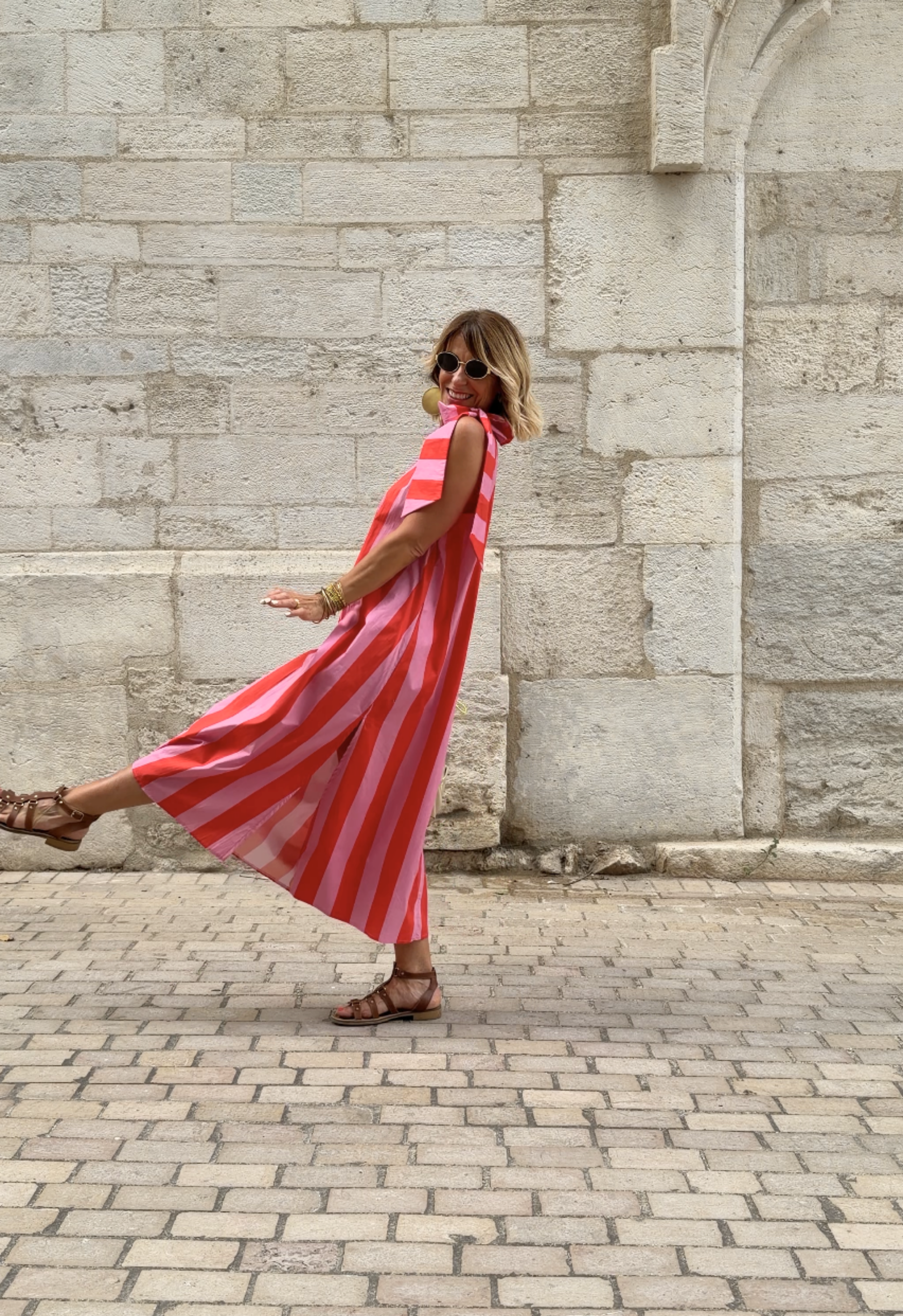 Robe Carla Fushia