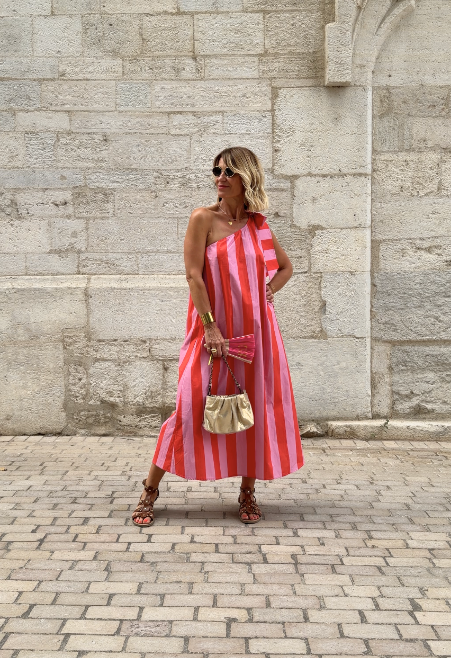 Robe Carla Fushia