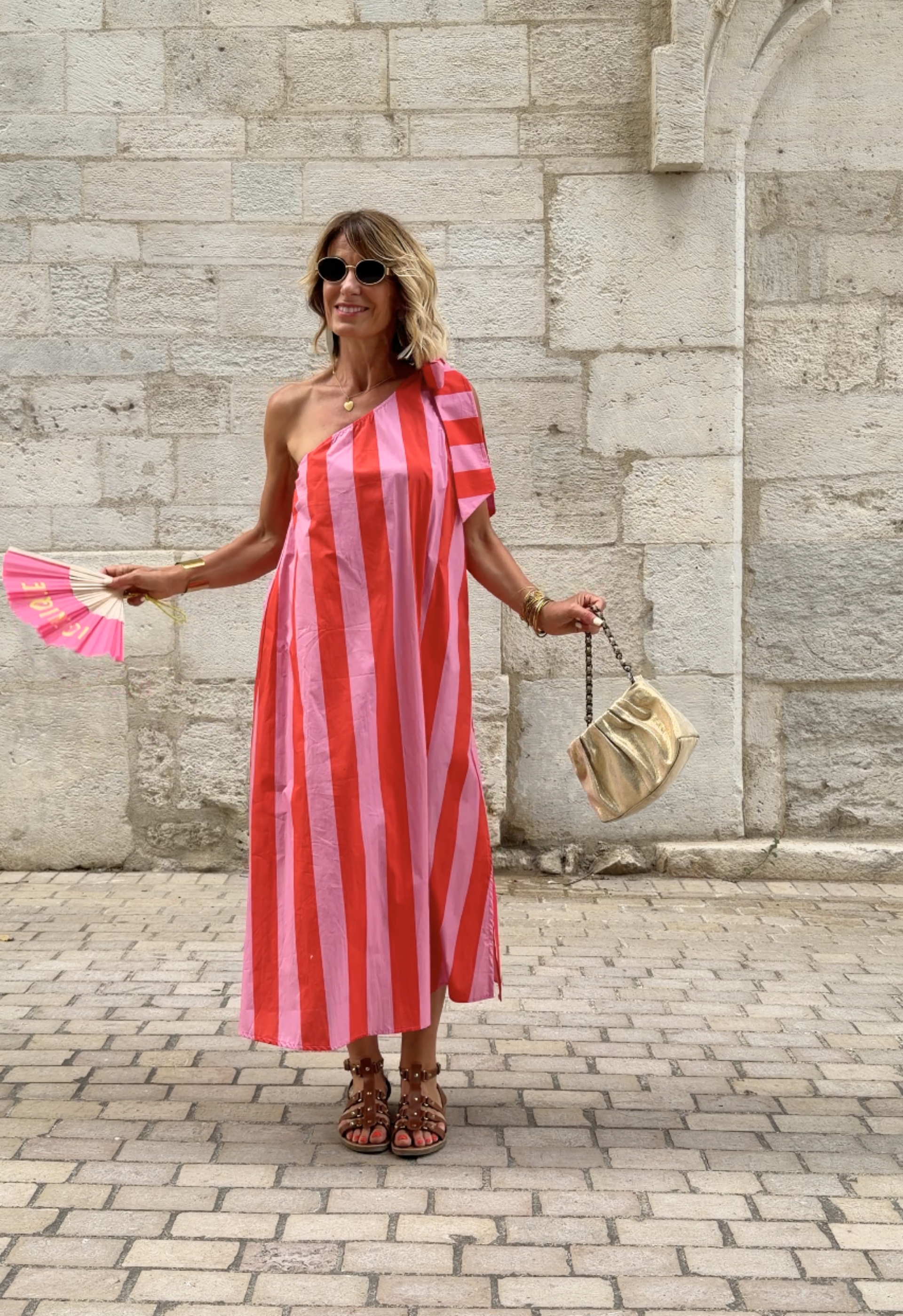 Robe Carla Fushia
