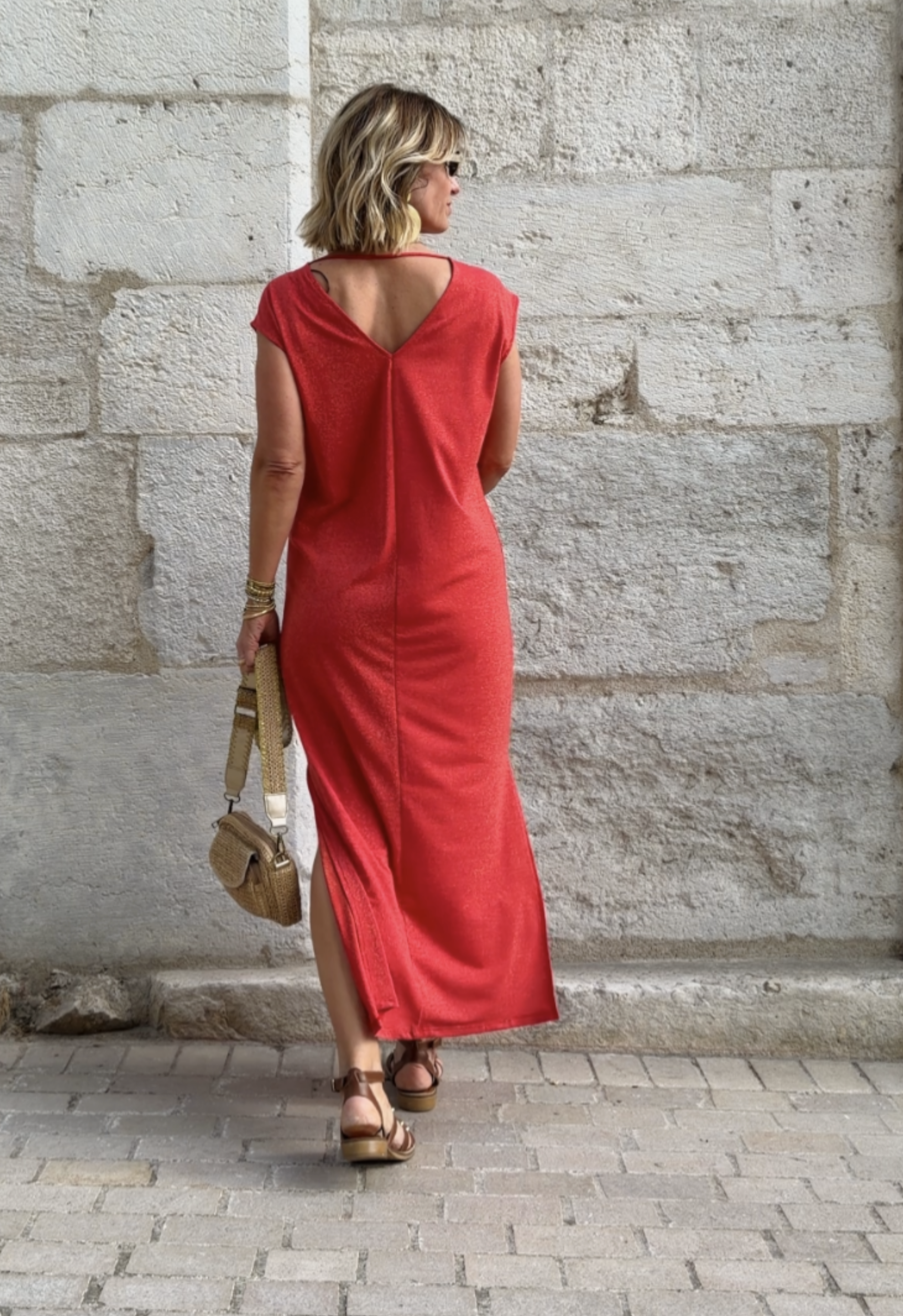 Robe Paola rouge