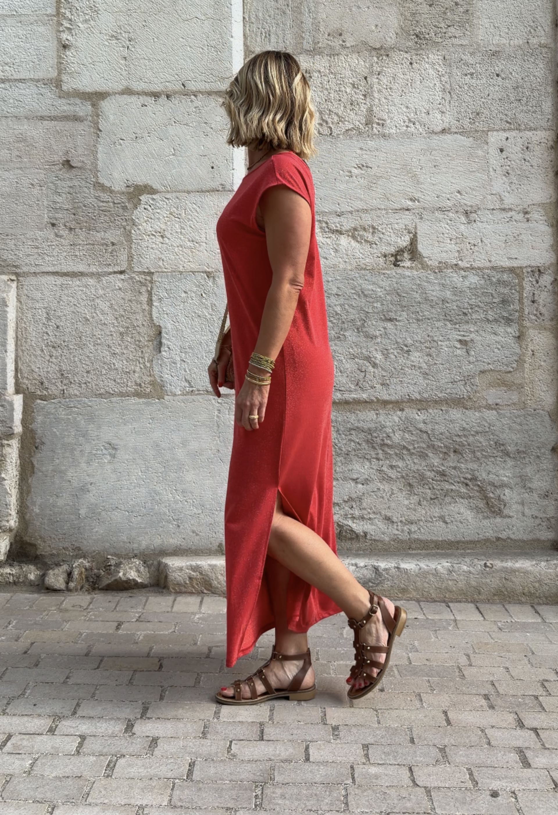 Robe Paola rouge