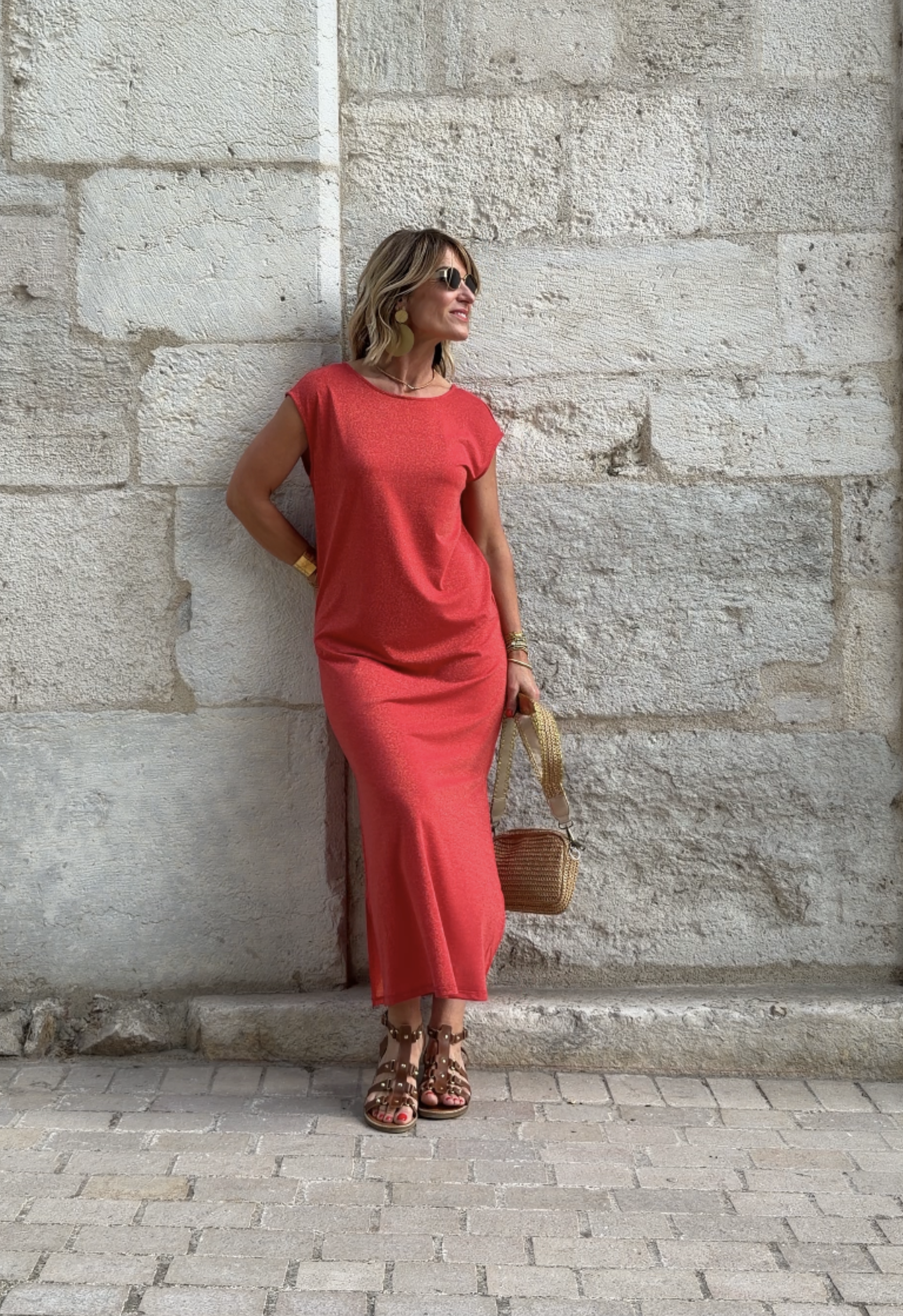 Robe Paola rouge