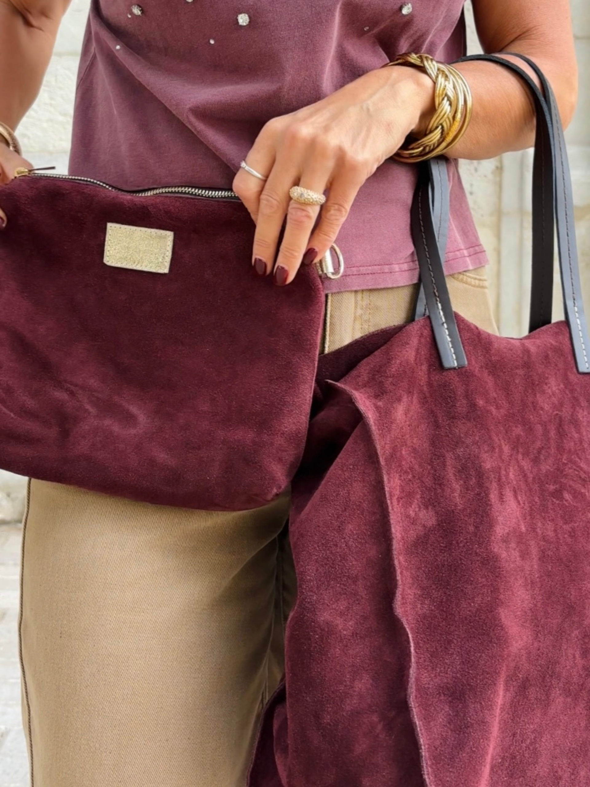Sac LAZULI  Bordeaux