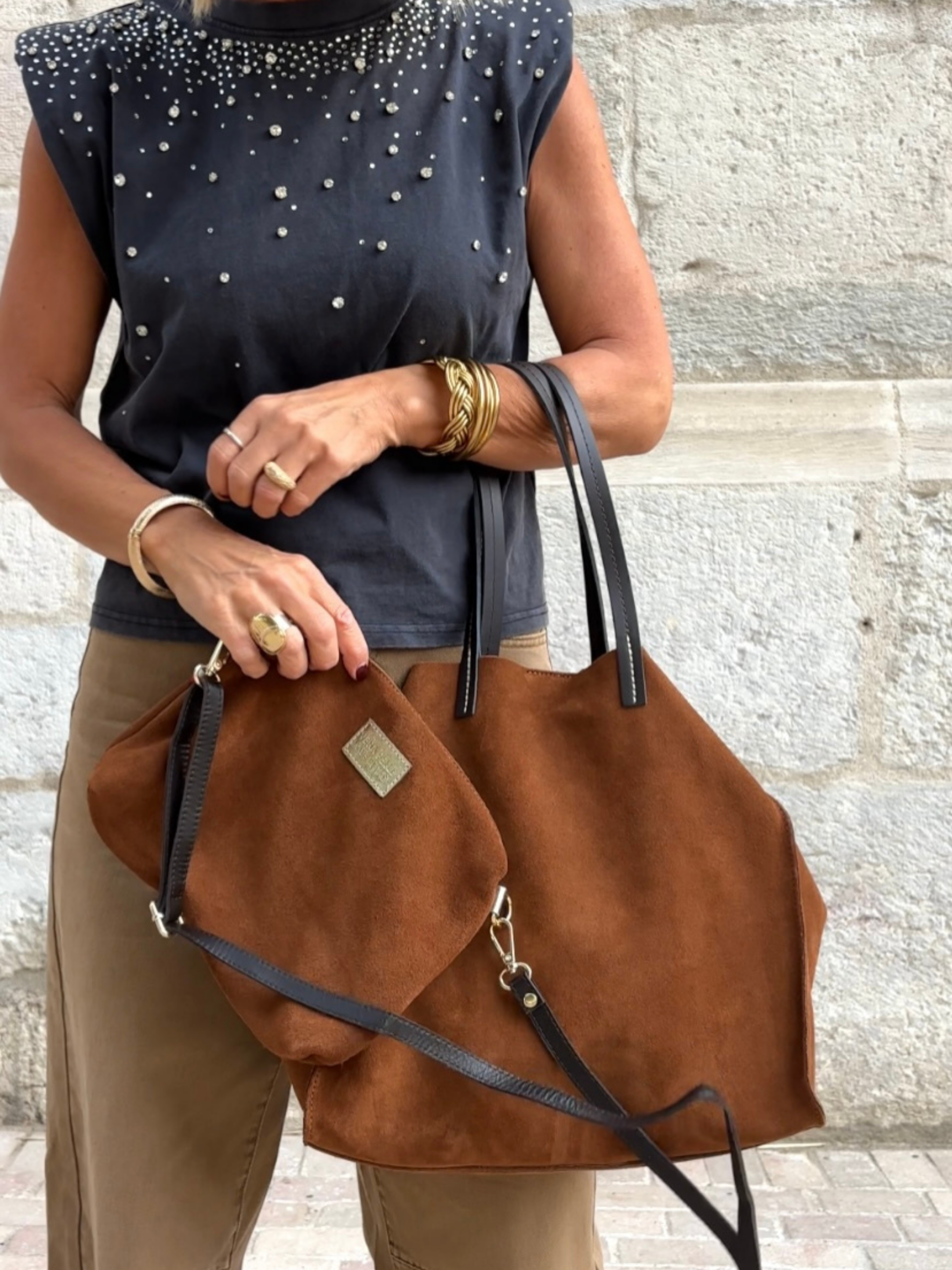 Sac LAZULI camel