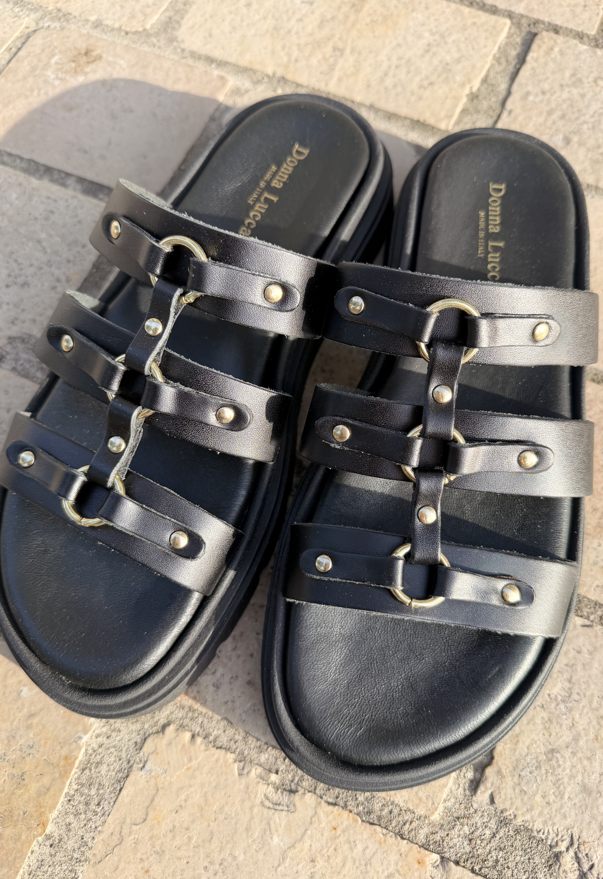 Sandale Romane Noir