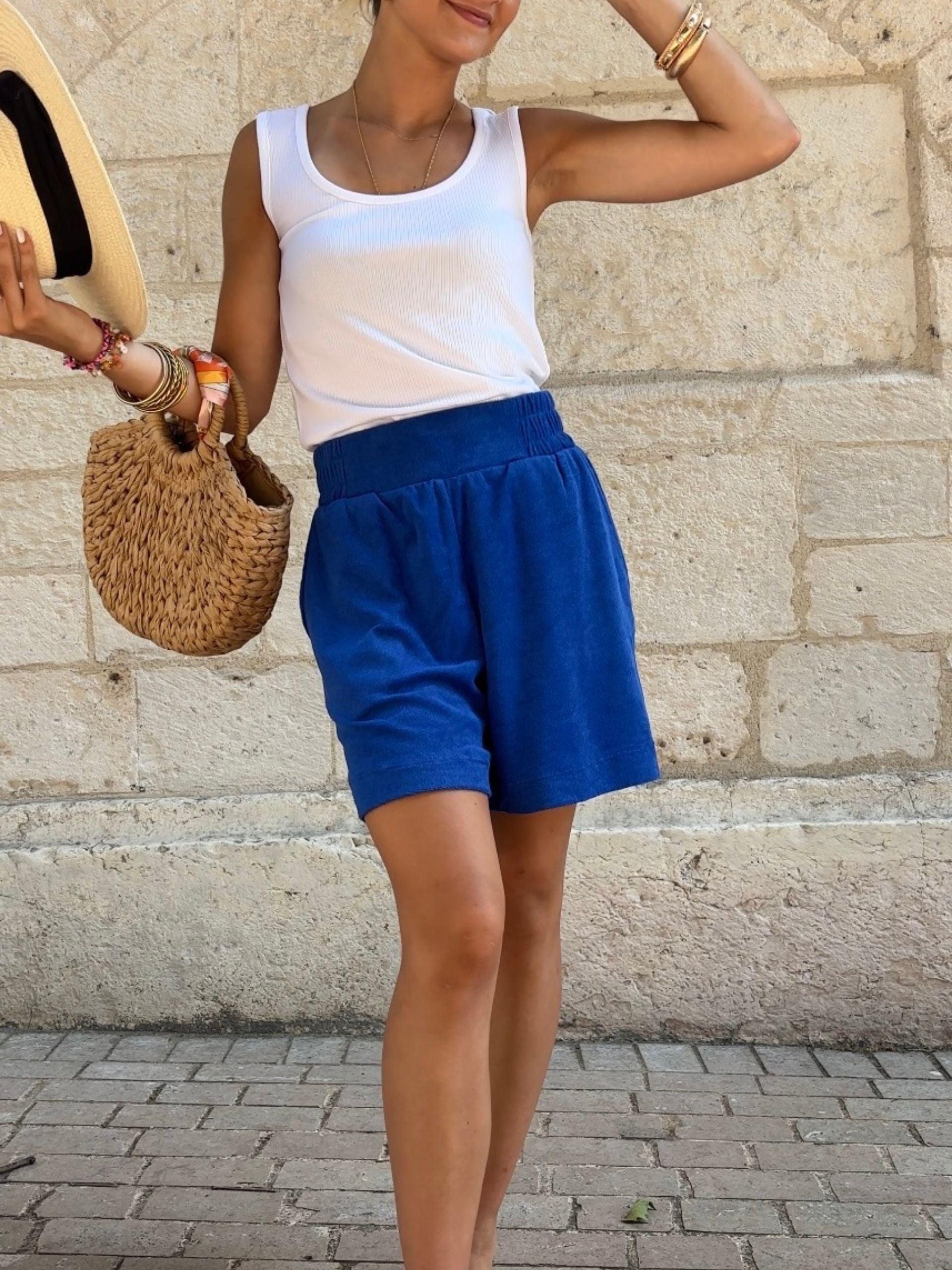 Short THAÏS Bleu
