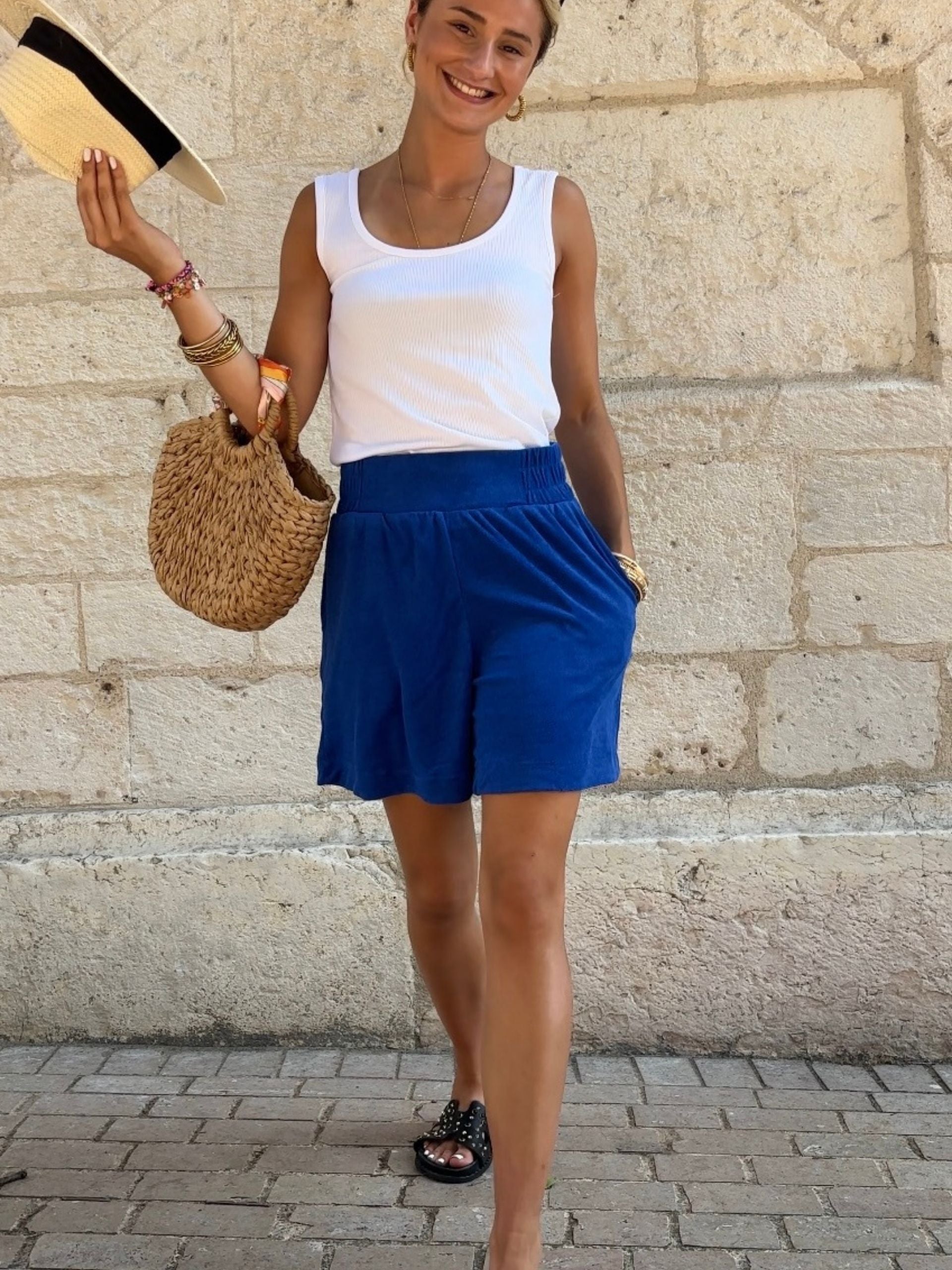 Short THAÏS Bleu