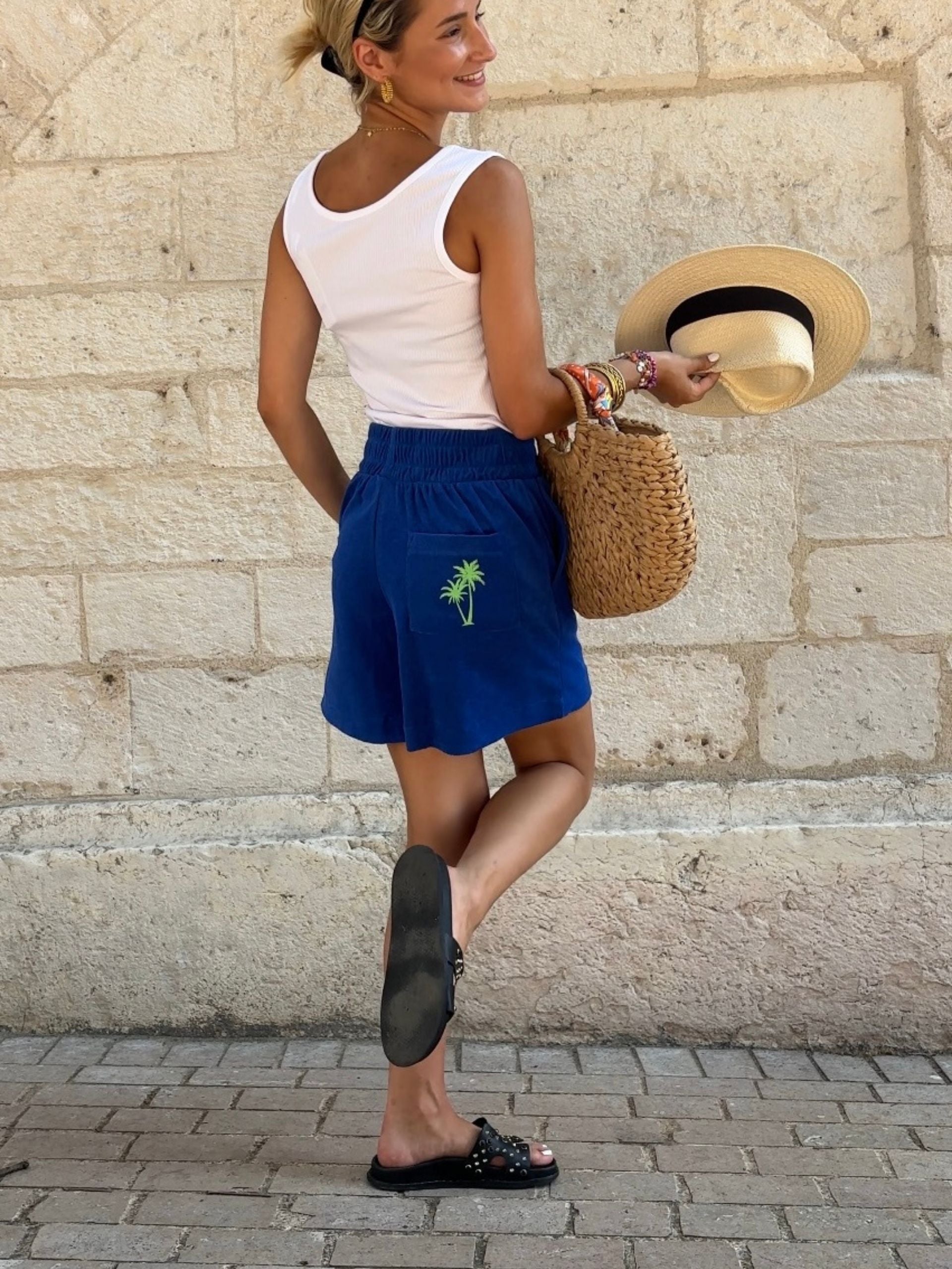 Short THAÏS Bleu