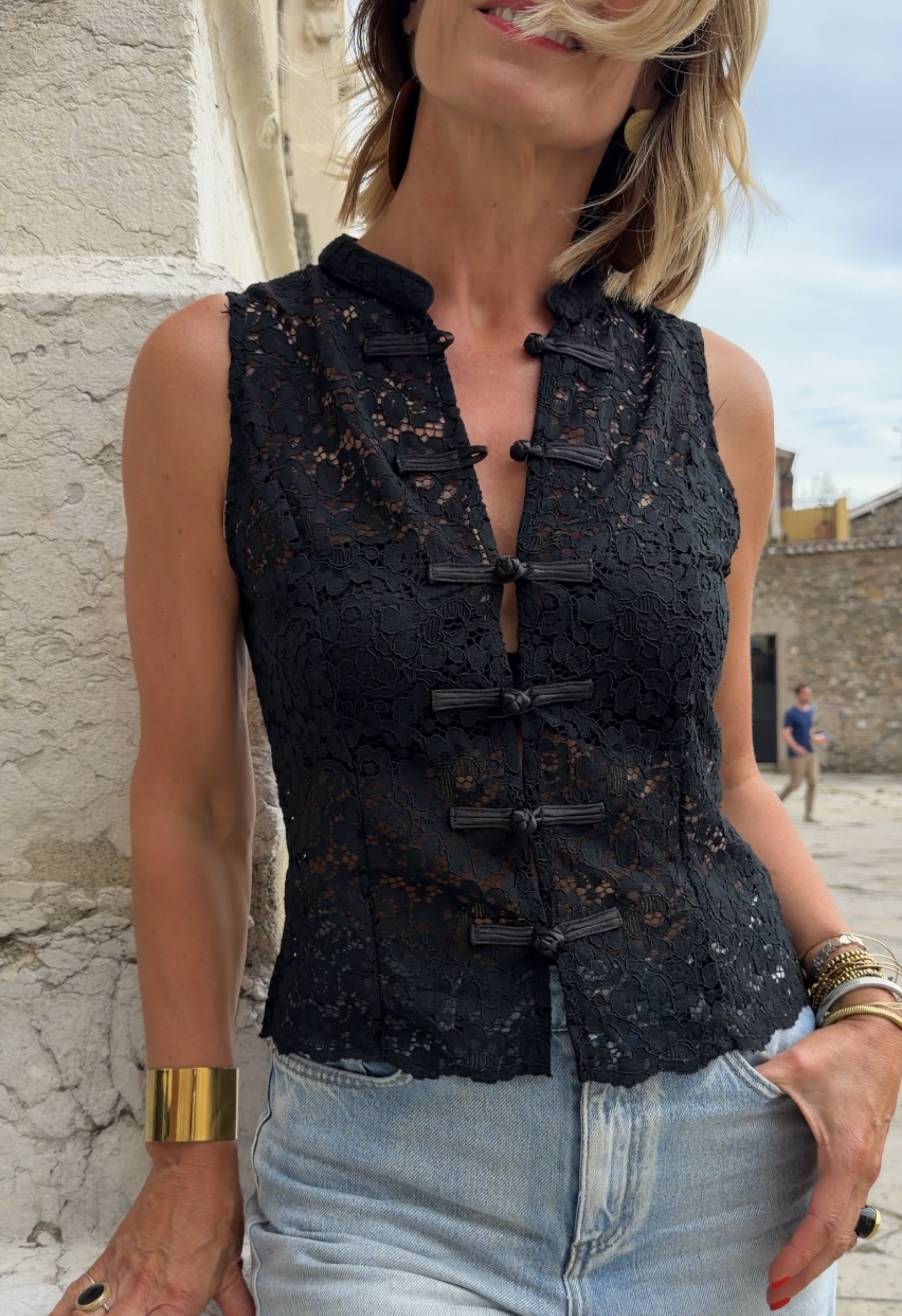 Top Capucine Noir