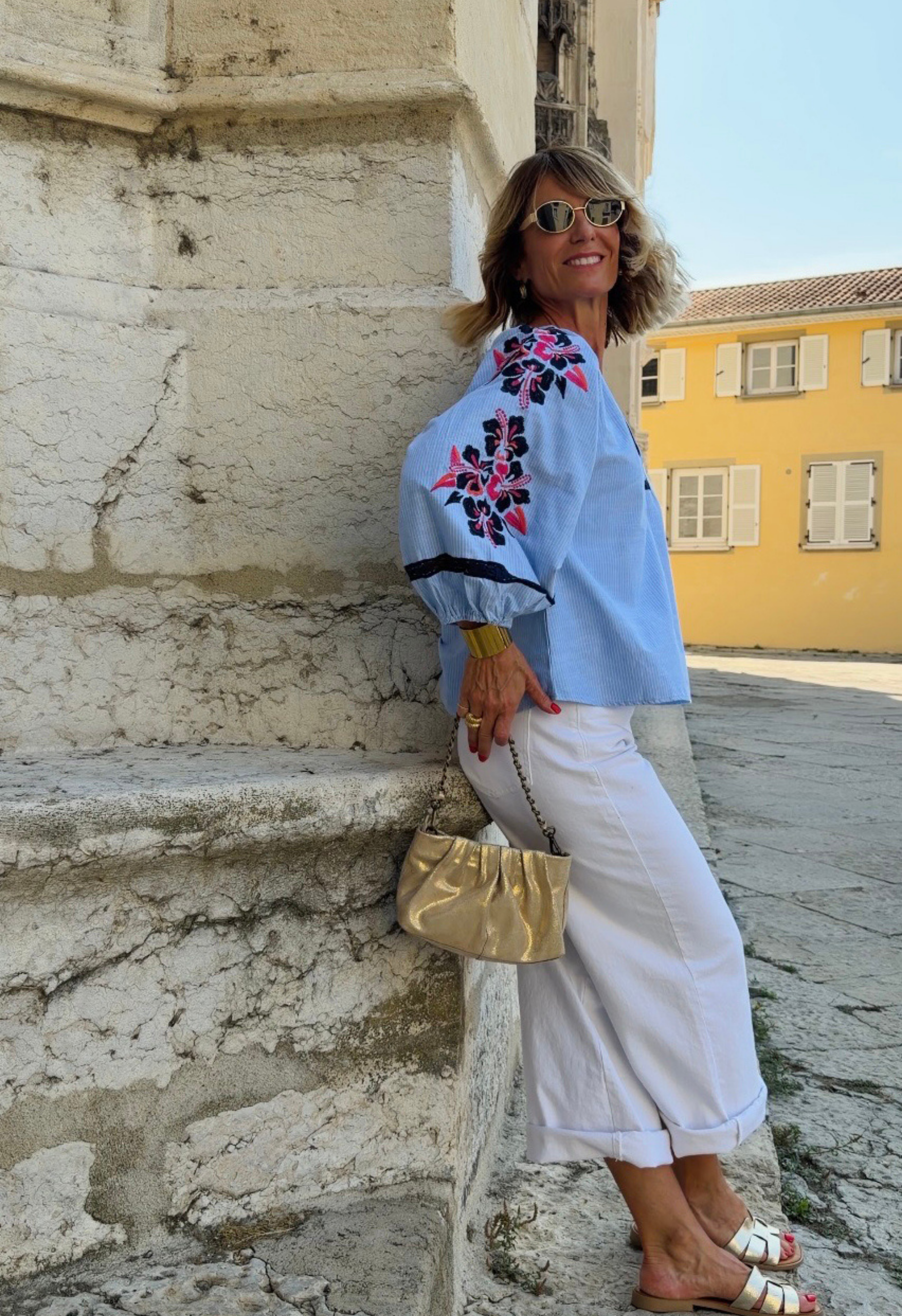 Top Annaëlle Bleu
