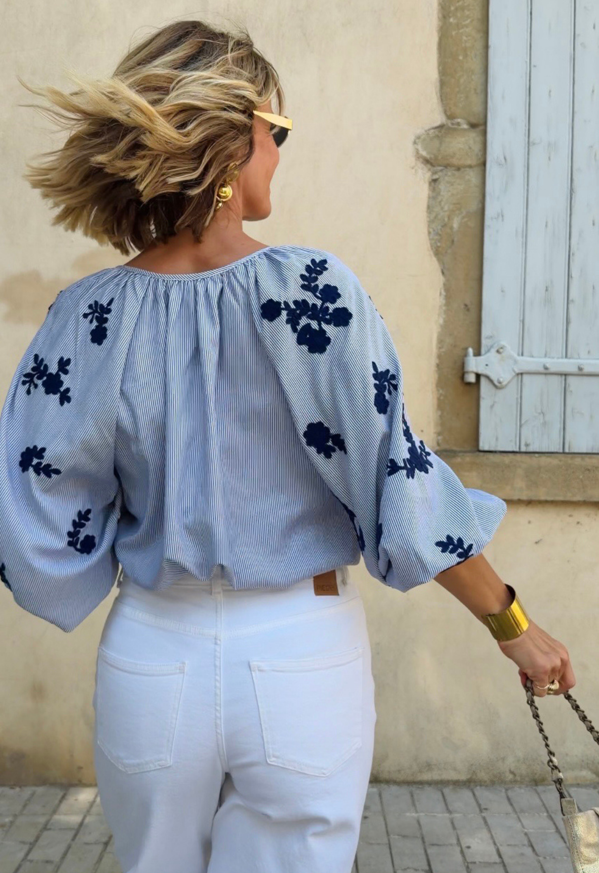 Top Arianne Bleu