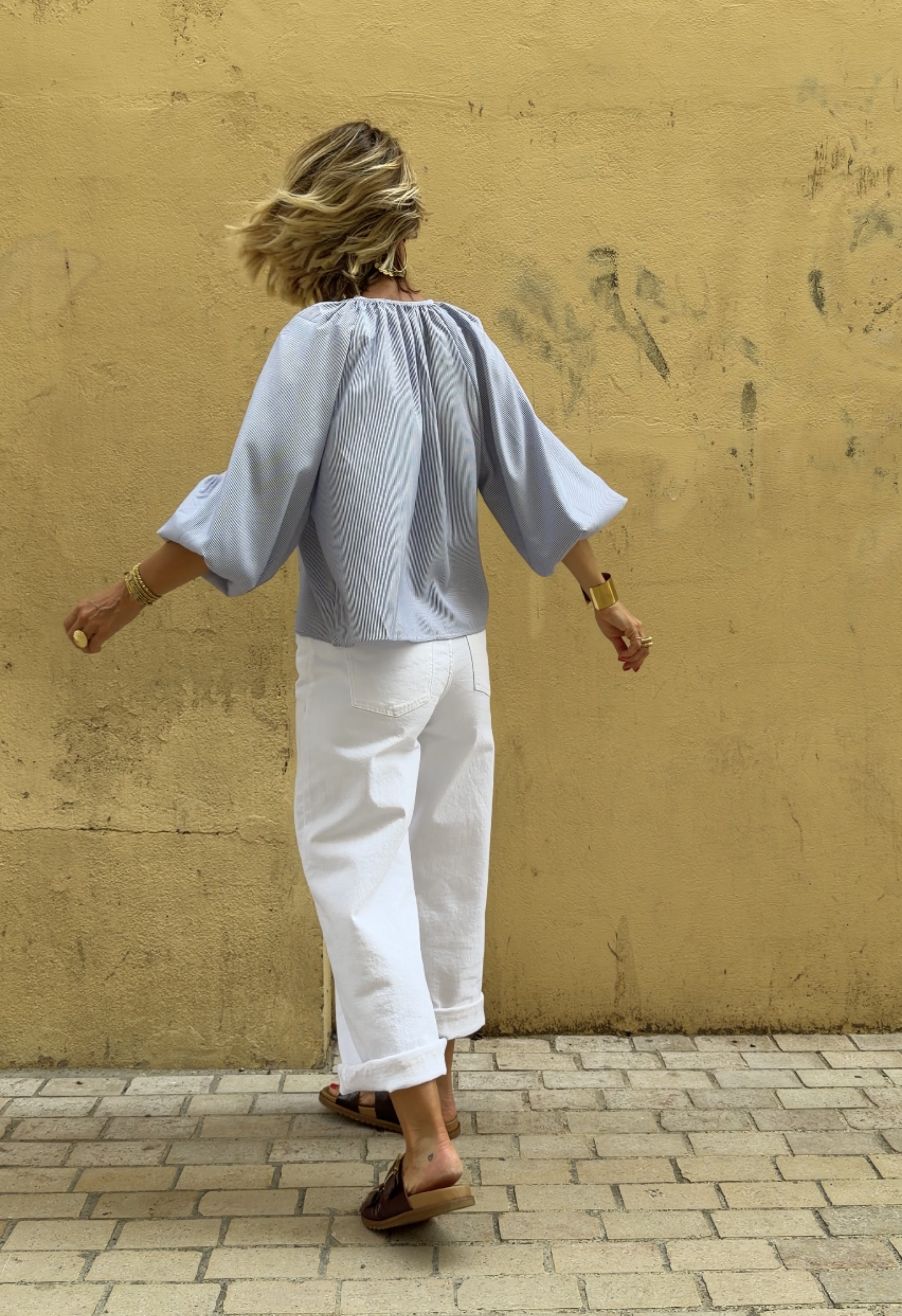 Top Clothilde Bleu