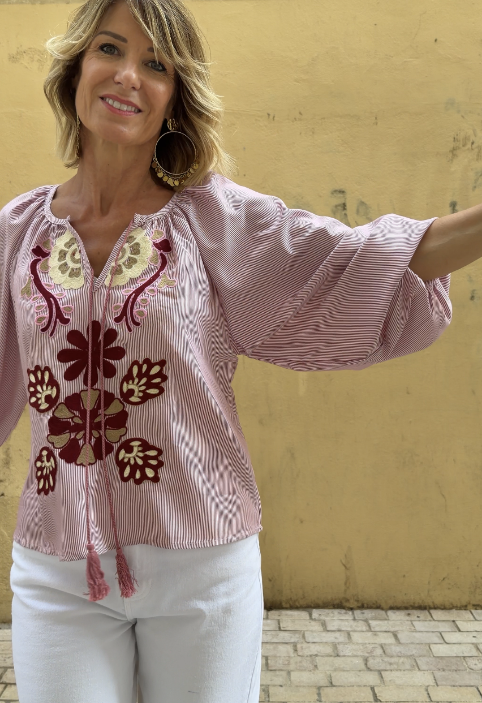 Top Clothilde Bordeaux