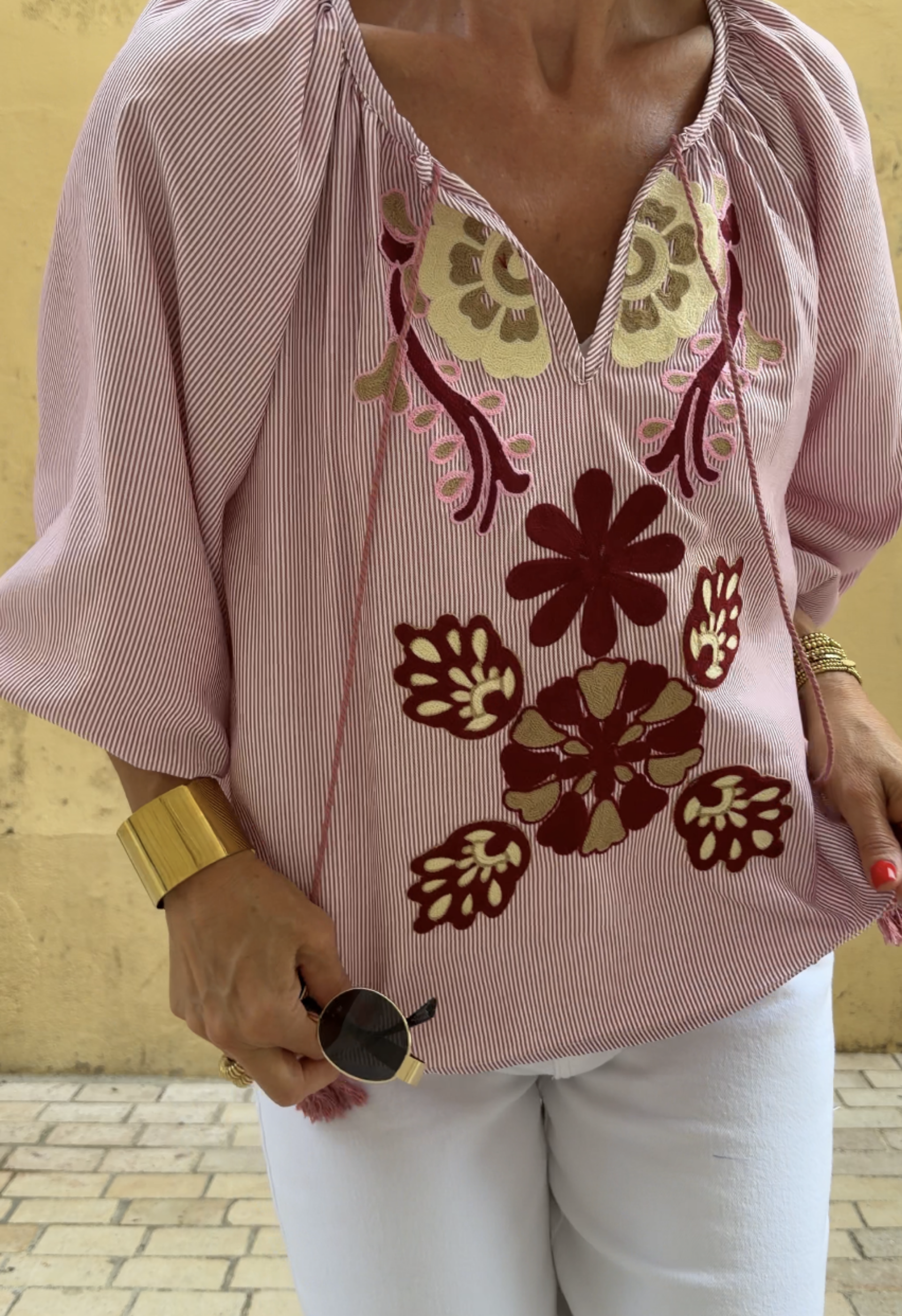 Top Clothilde Bordeaux