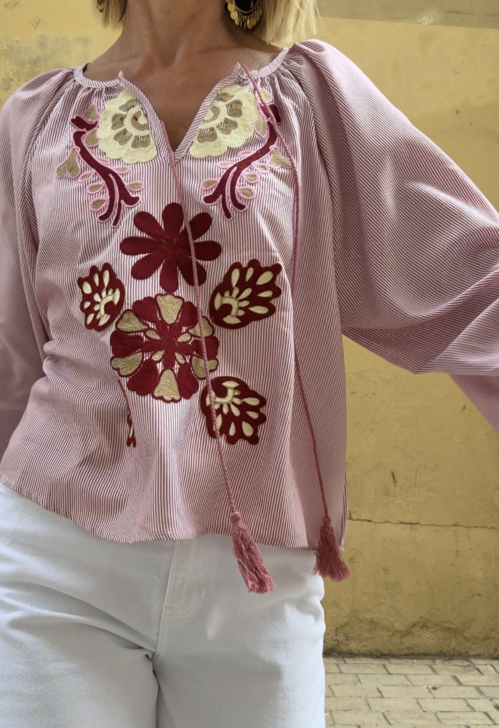 Top Clothilde Bordeaux