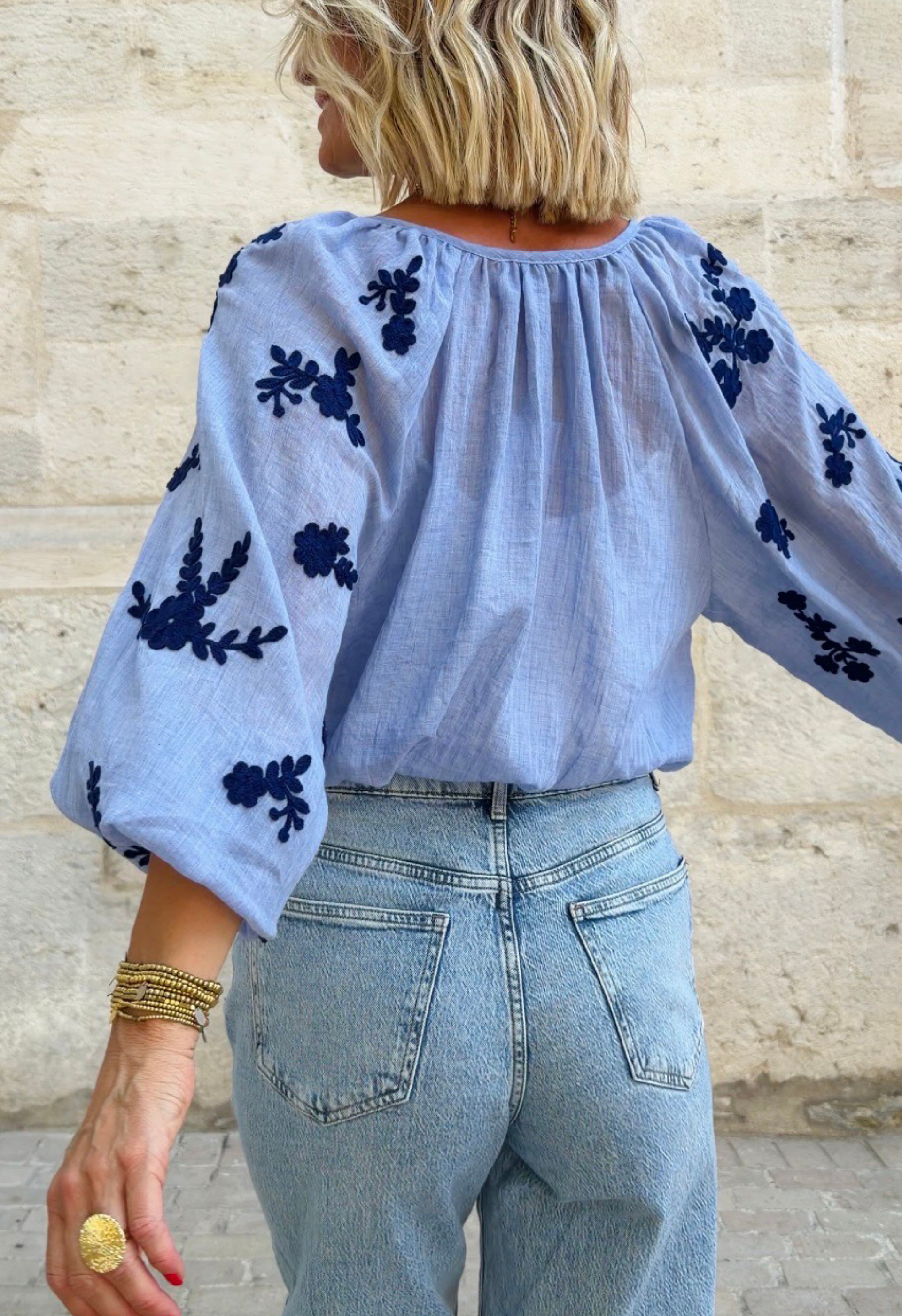 Top Lucile Bleu