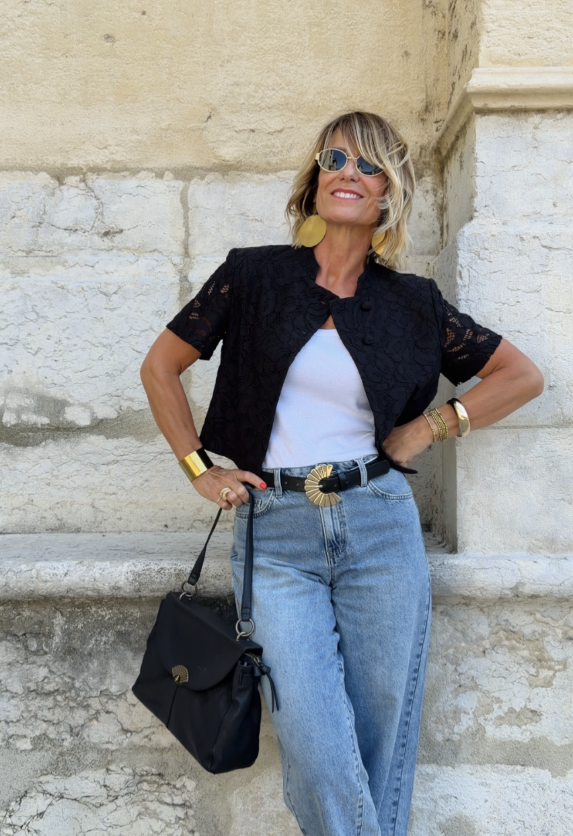 Veste Bianca noir