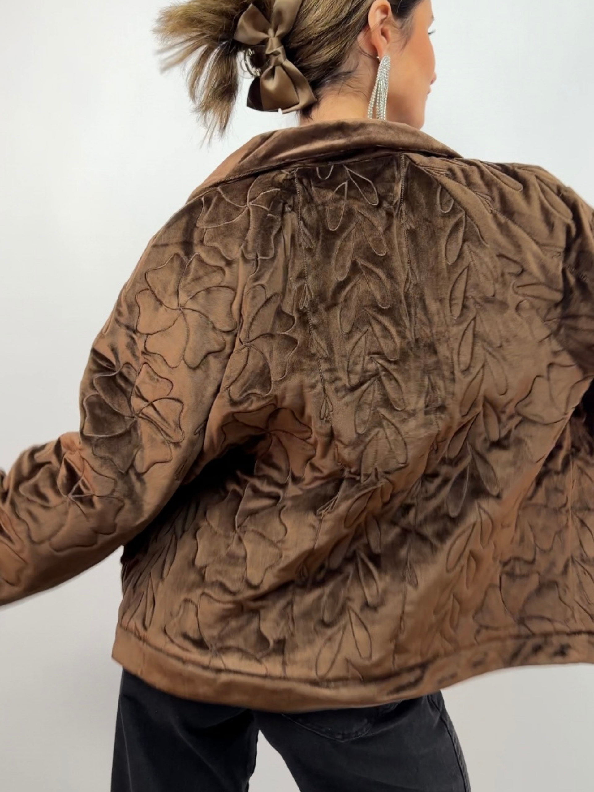 Veste FAUSTINE choco