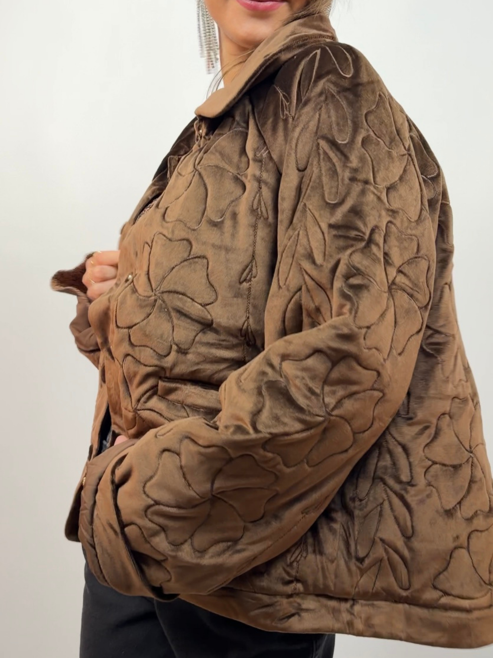 Veste FAUSTINE choco