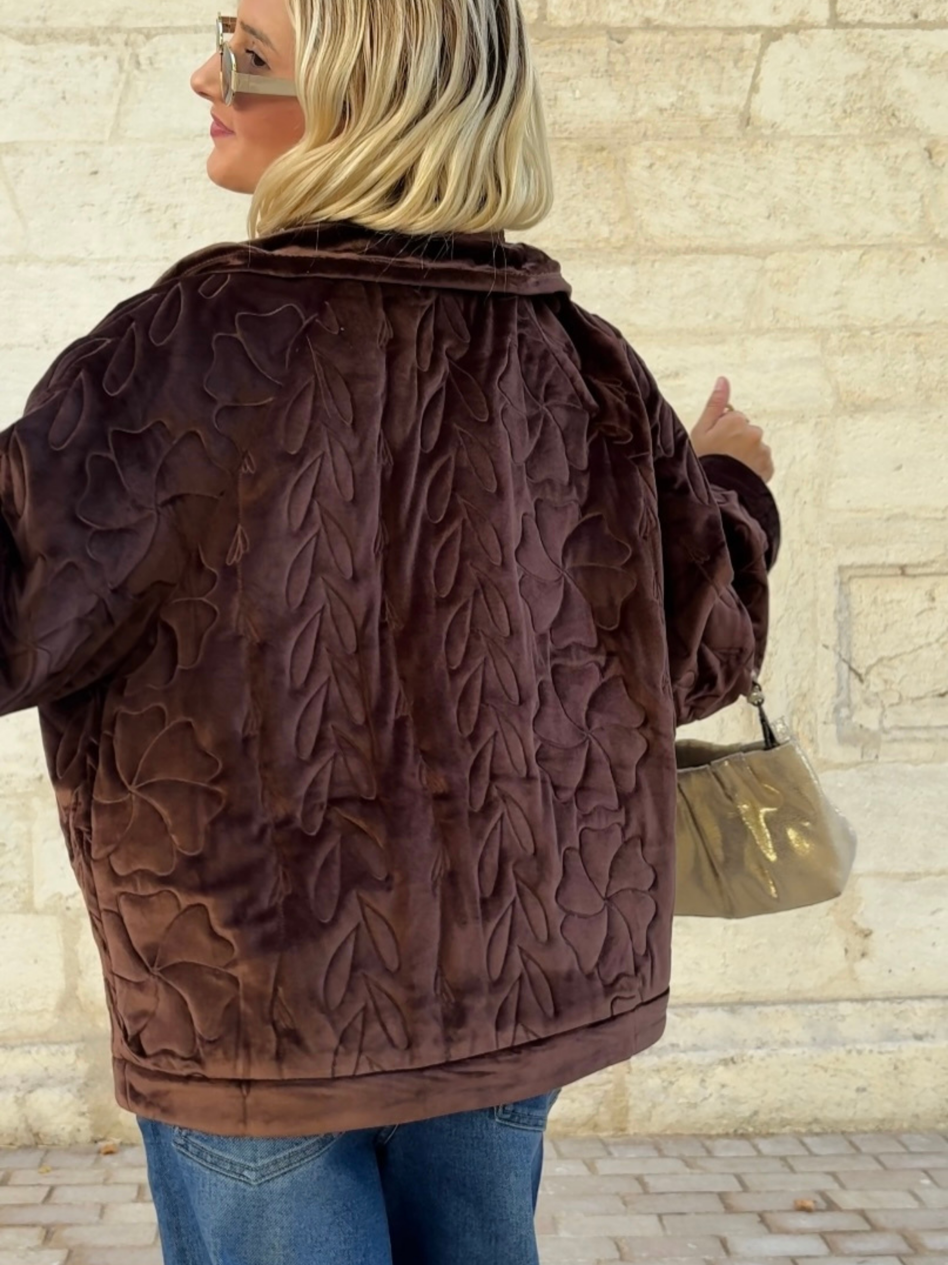 Veste FAUSTINE choco
