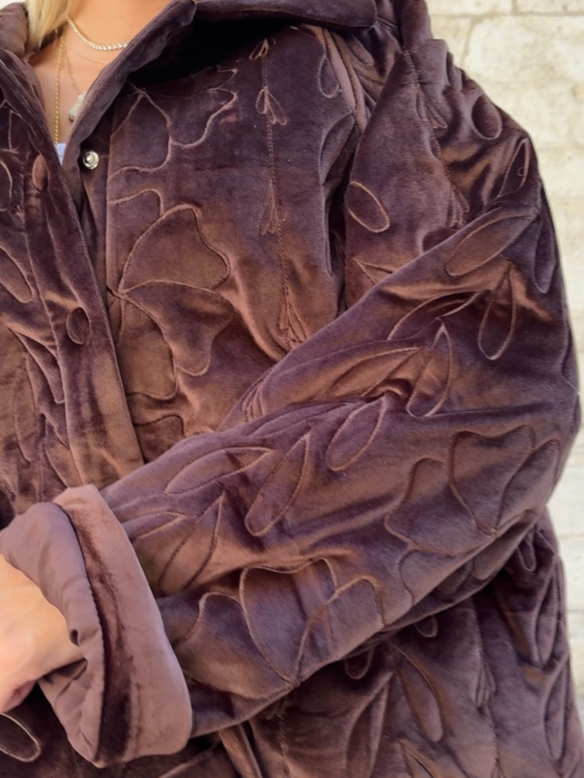 Veste FAUSTINE choco
