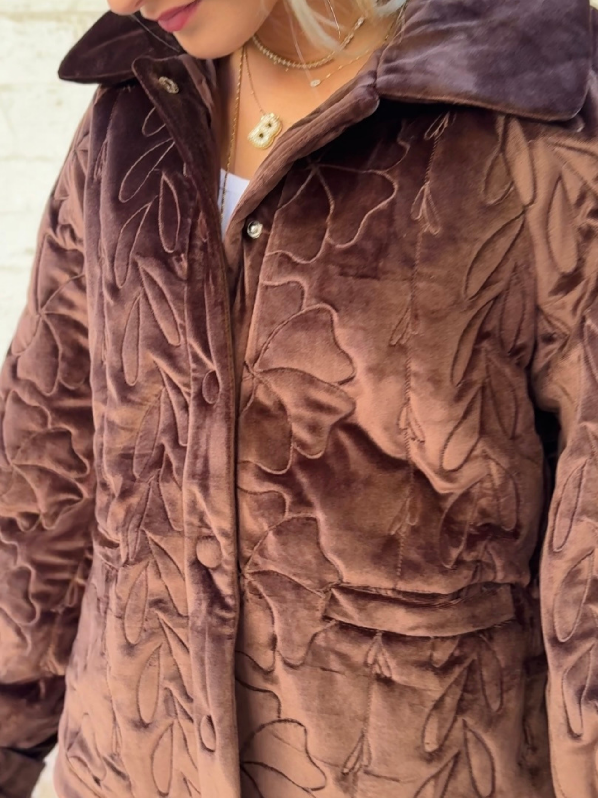 Veste FAUSTINE choco