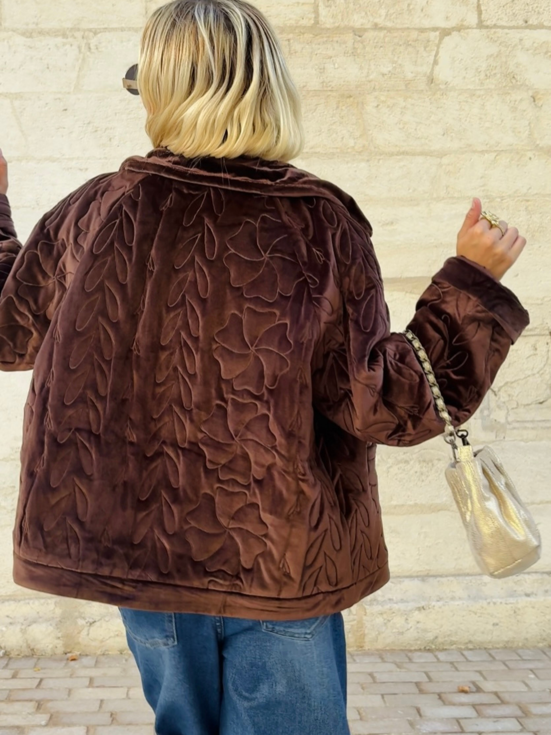Veste FAUSTINE choco
