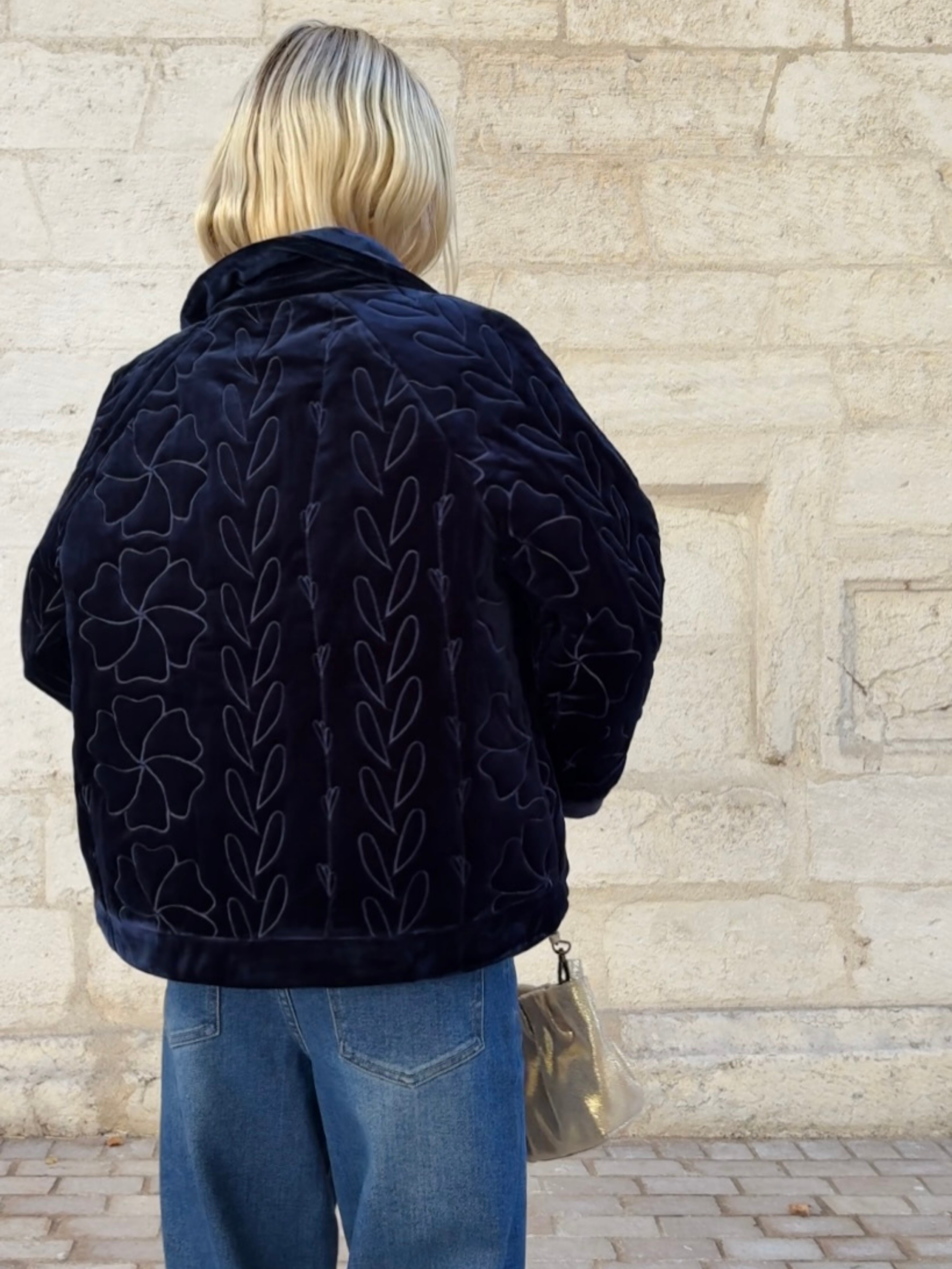 Veste FAUSTINE marine