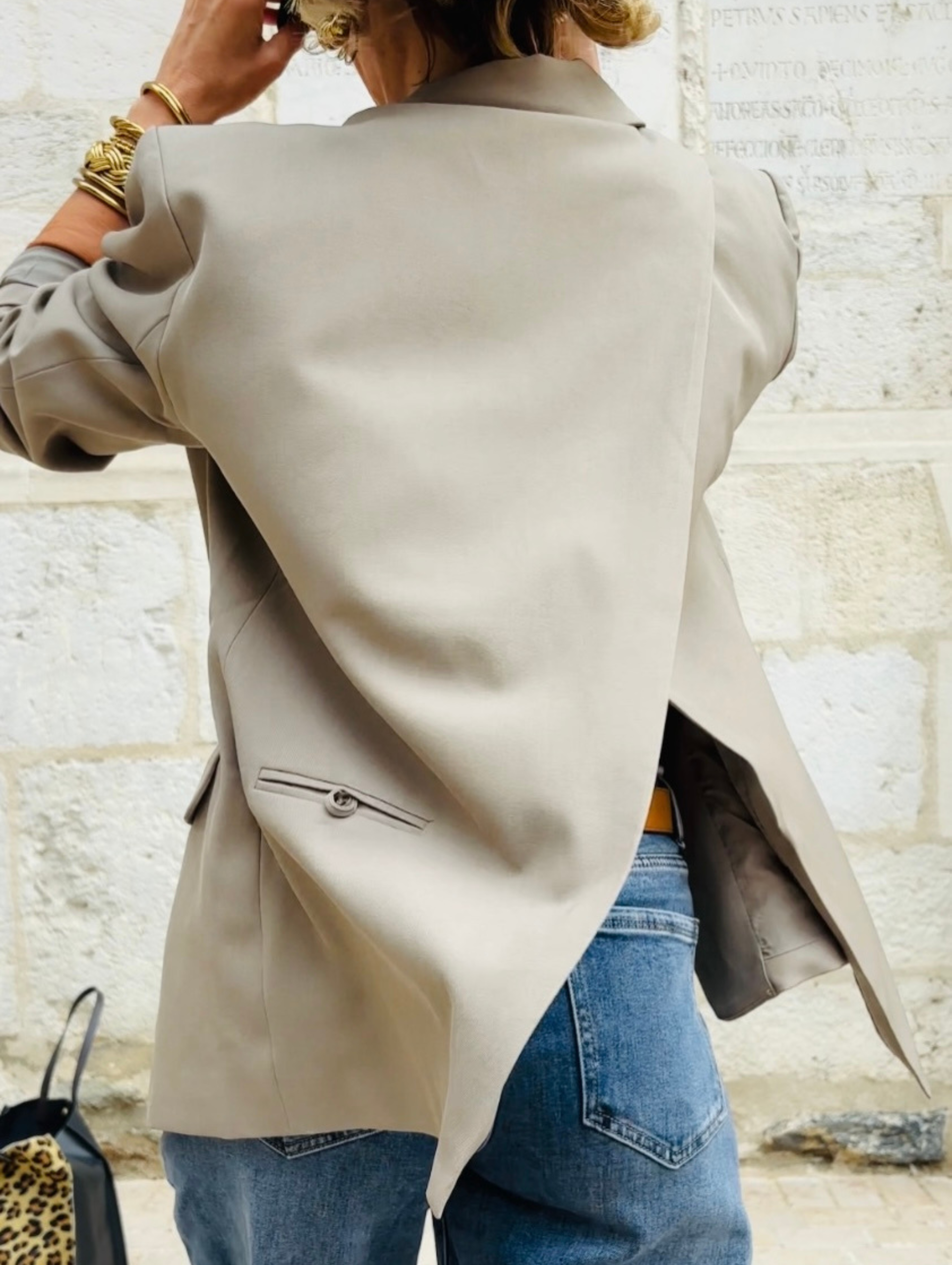 Veste JOHANNA taupe