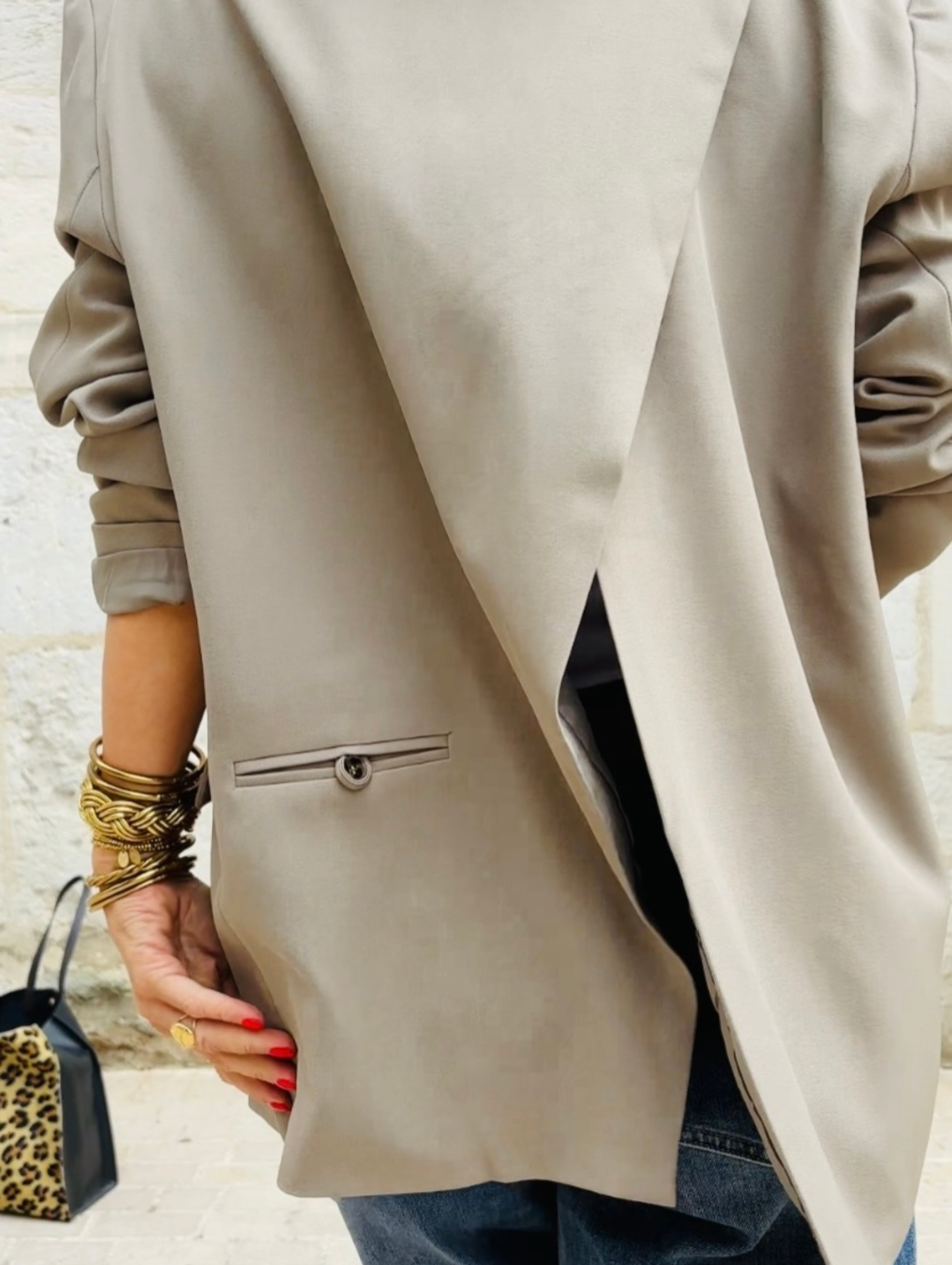 Veste JOHANNA taupe