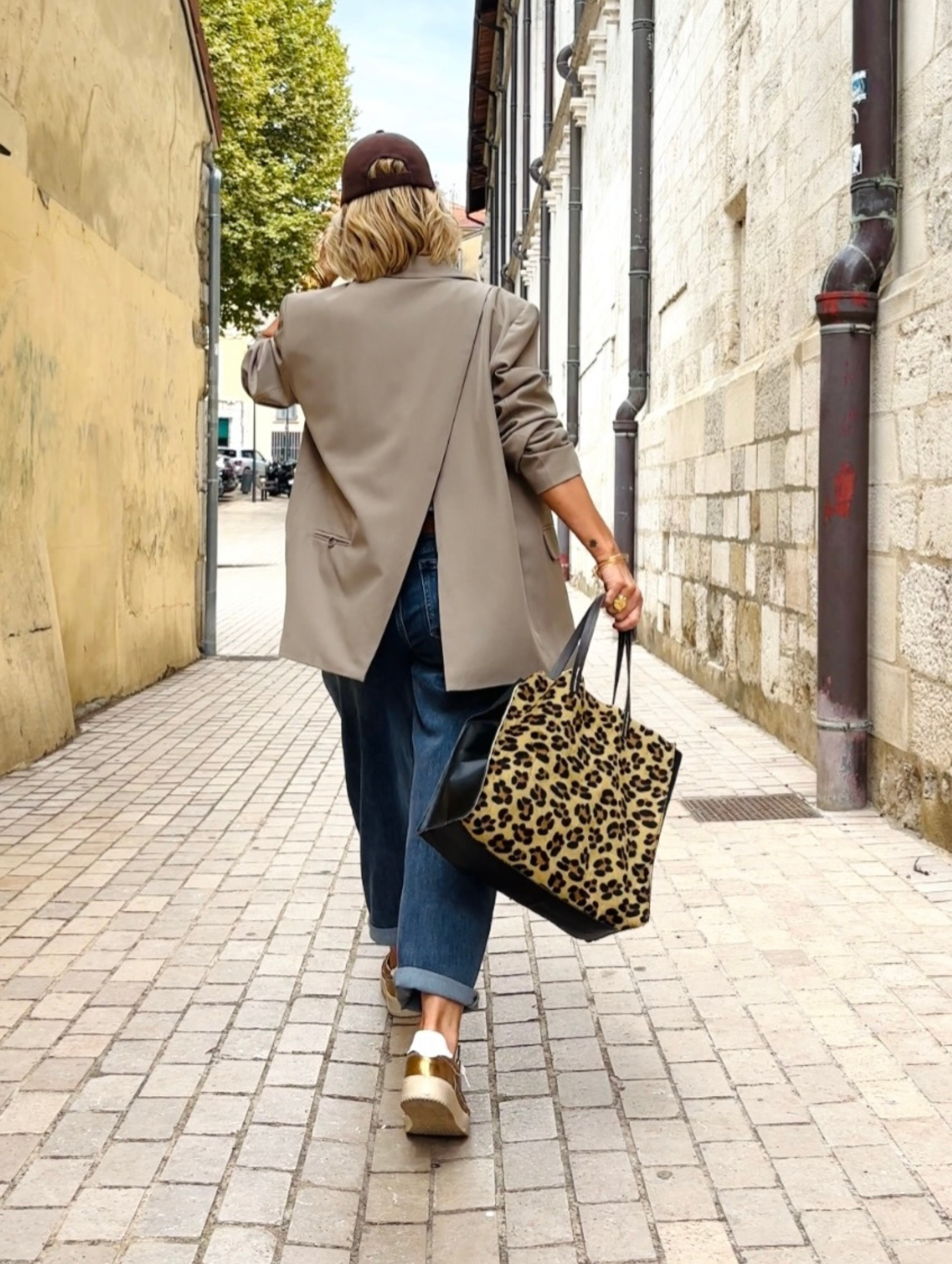 Veste JOHANNA taupe