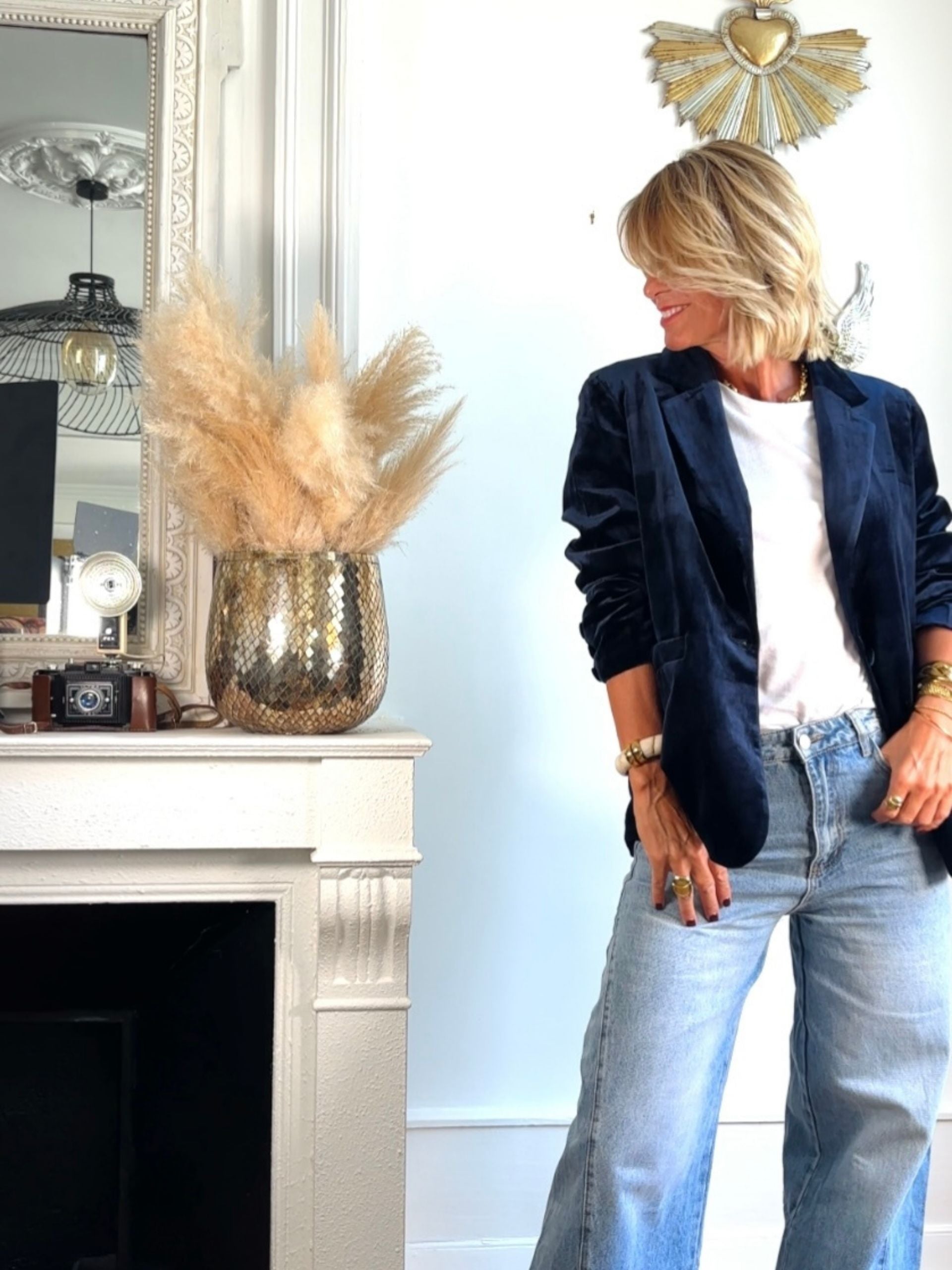 Veste MAYNA Marine