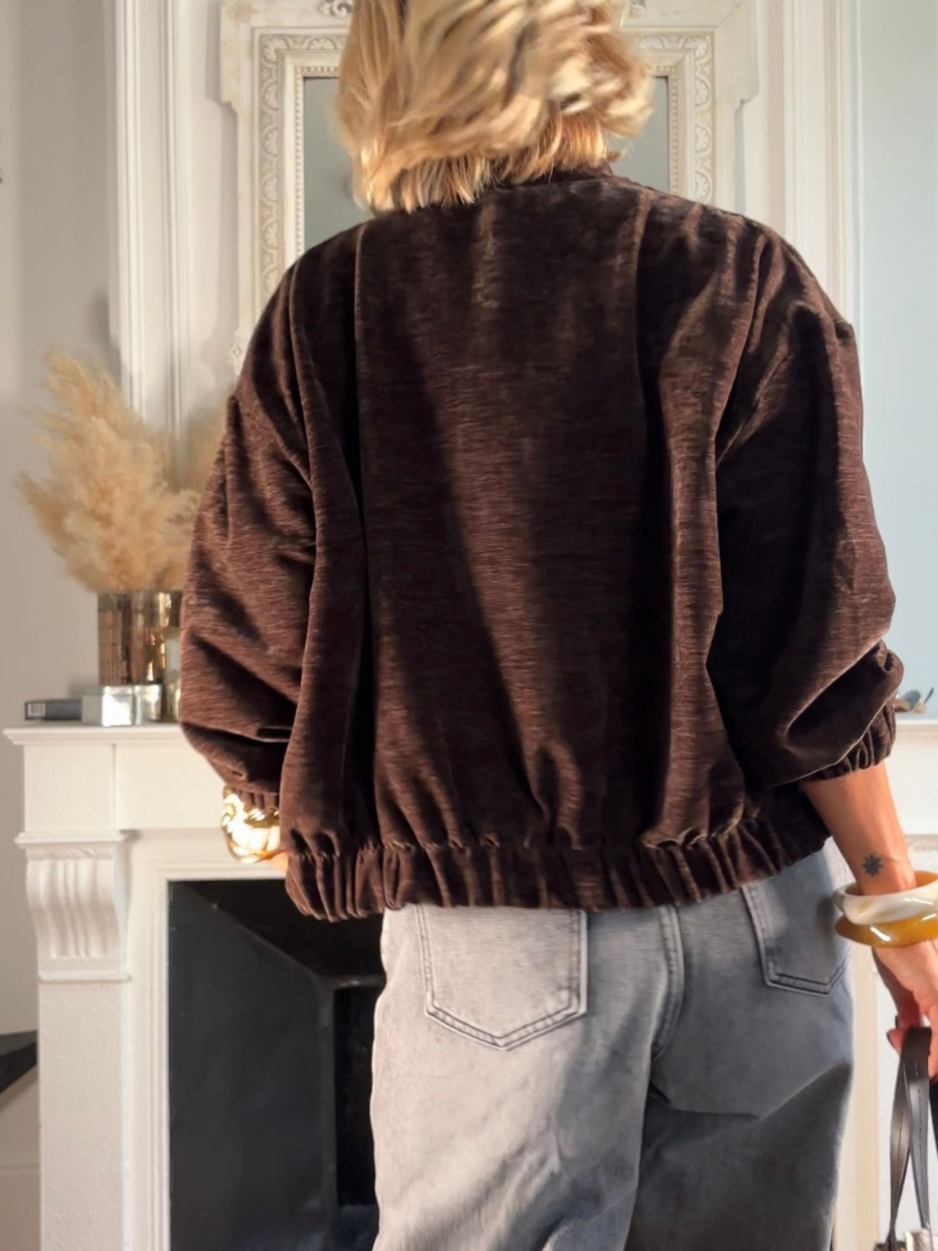 Veste NÉRIA choco