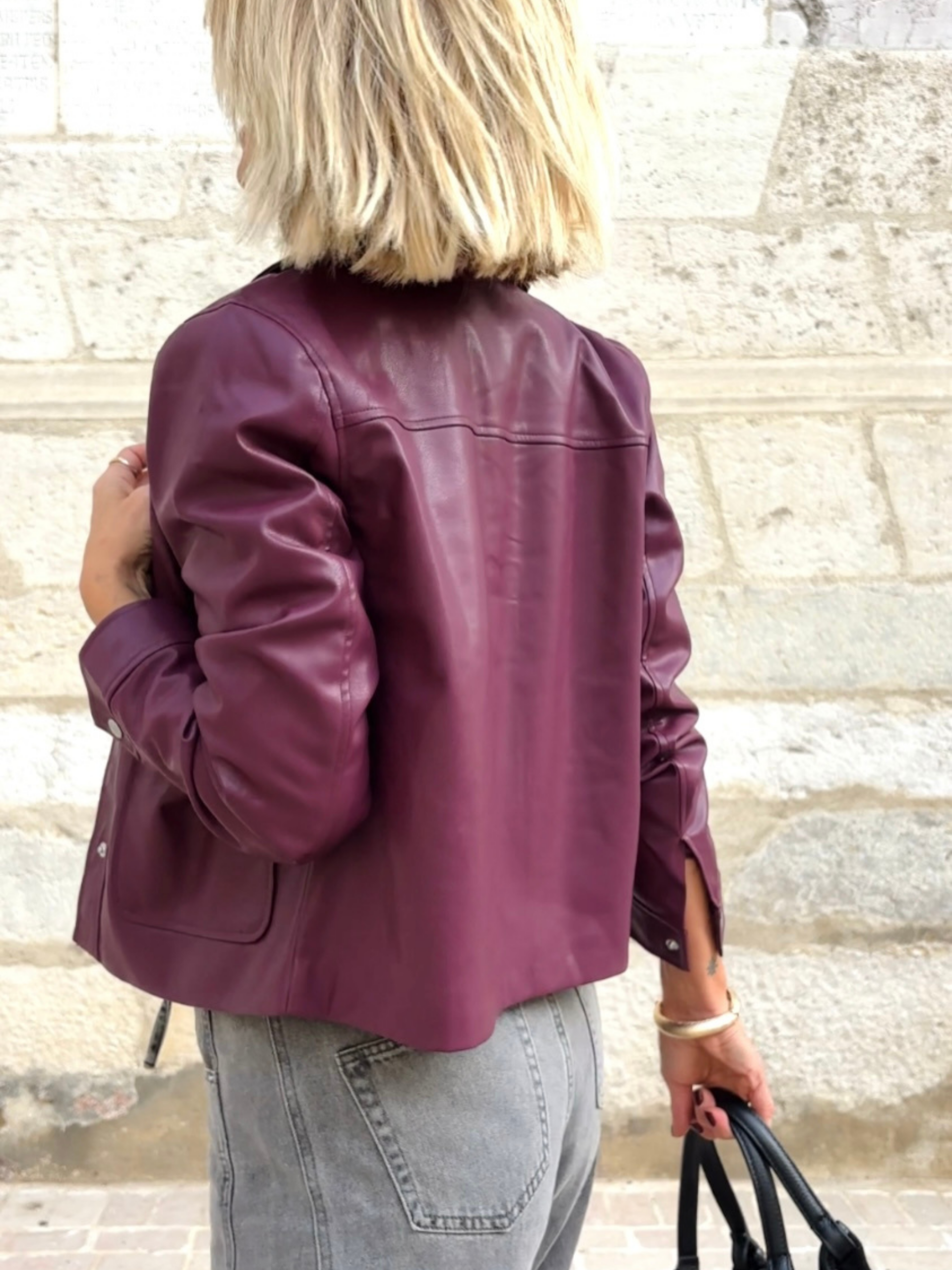 Veste YLIANE Bordeaux