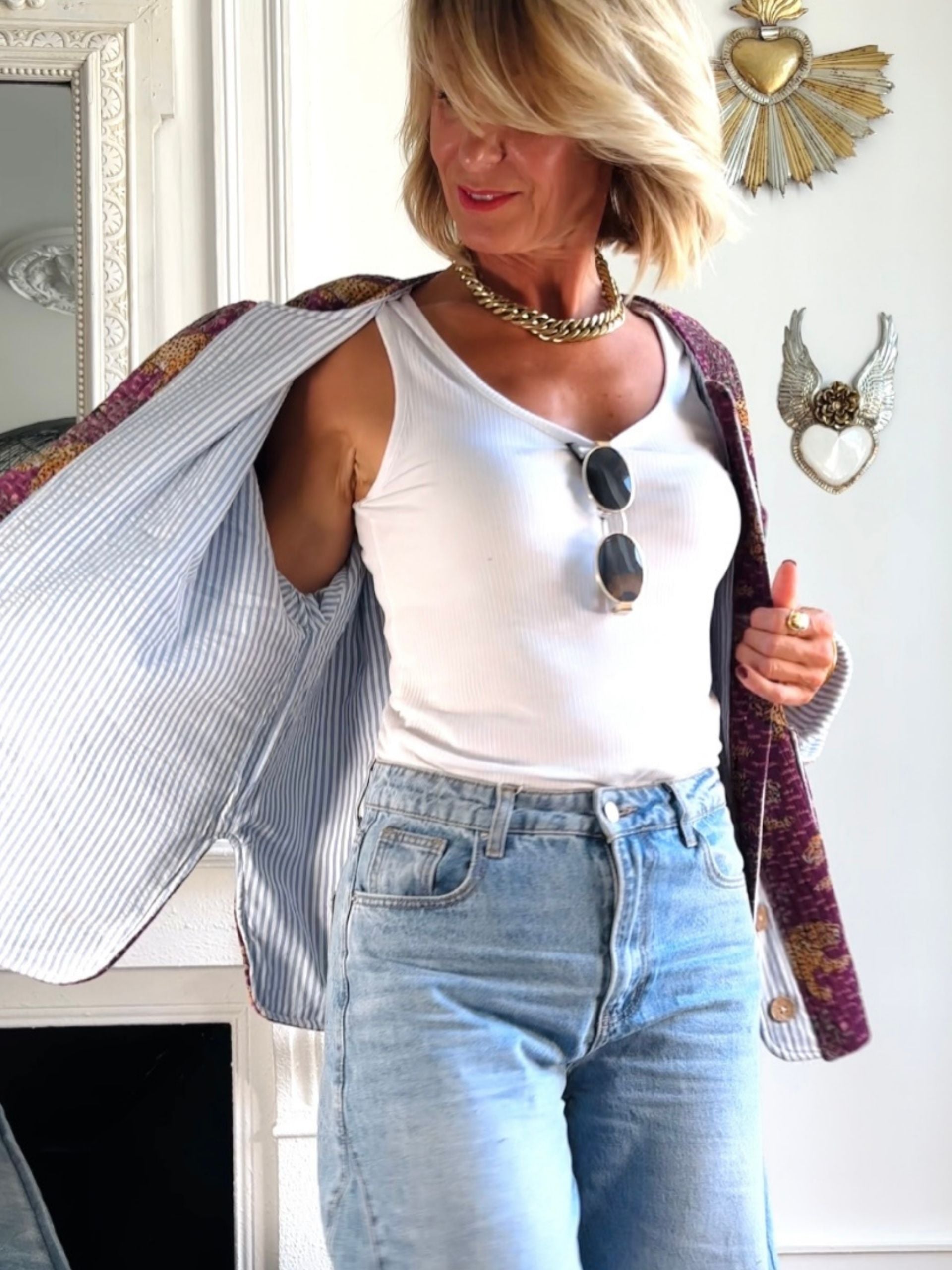 Veste ZOHRA violette