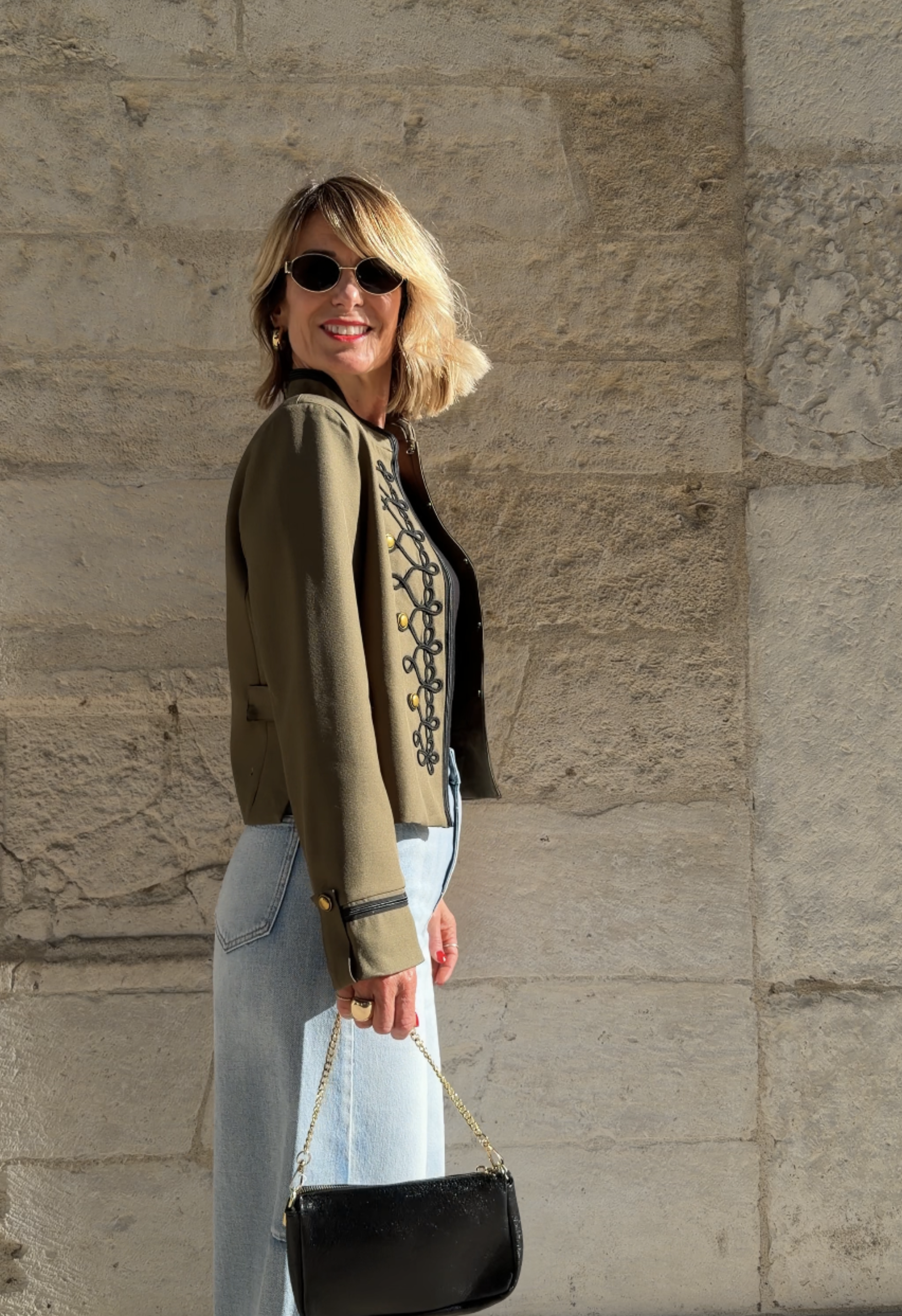 Veste Caroline Kaki