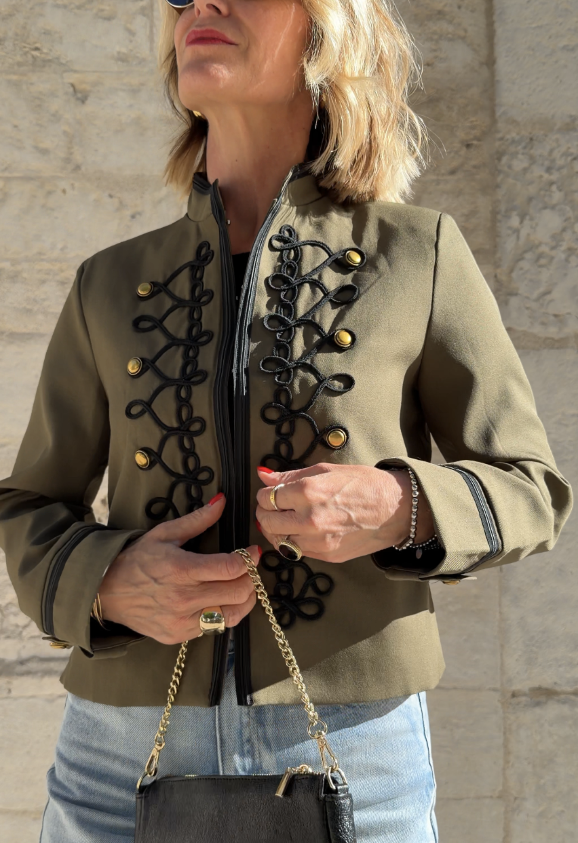 Veste Caroline Kaki