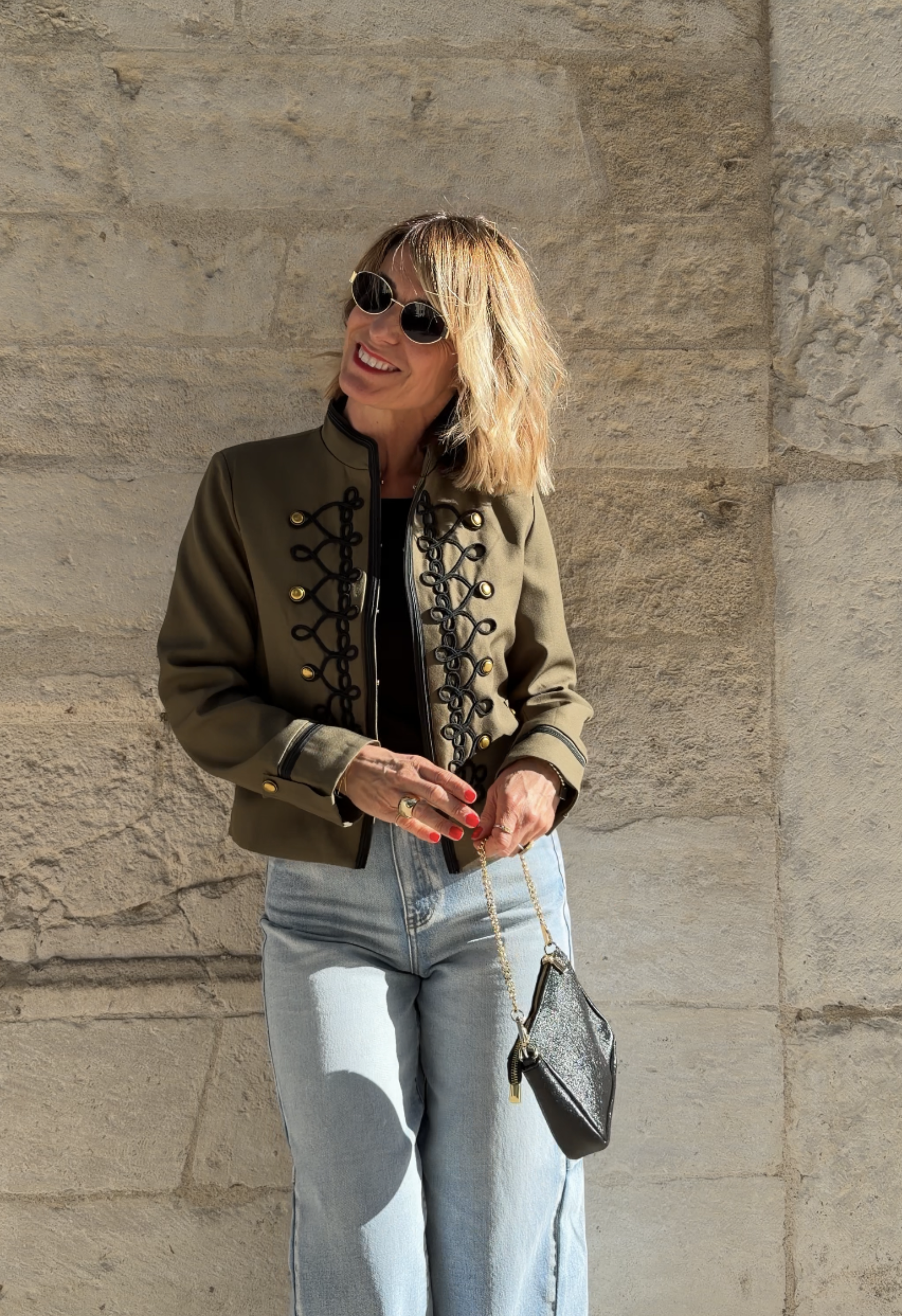 Veste Caroline Kaki
