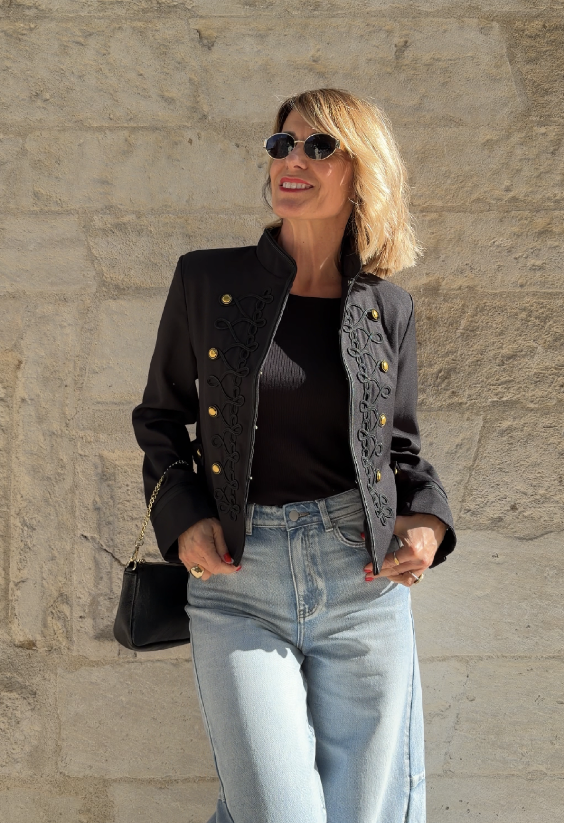 Veste Caroline Noir