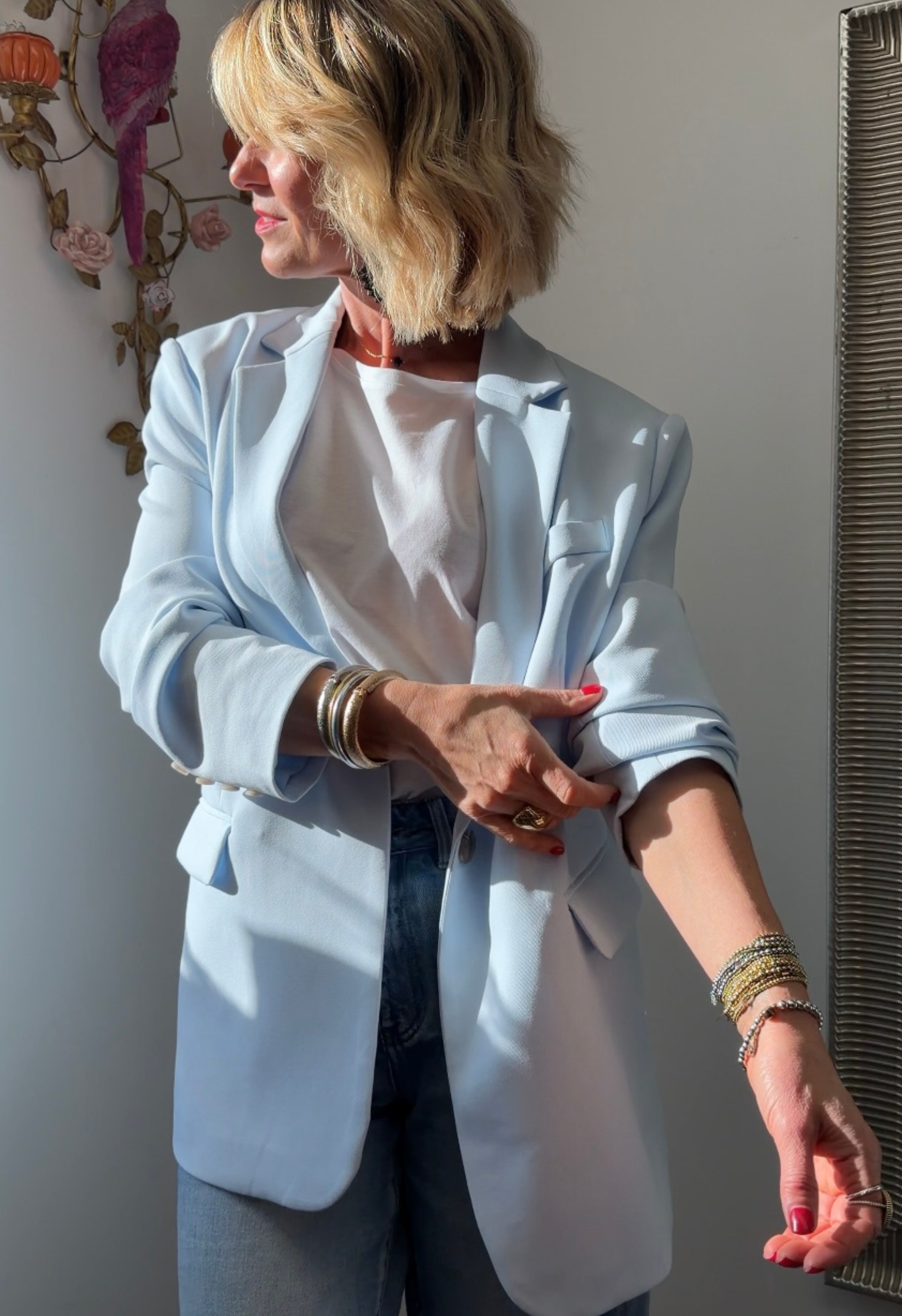 Veste Jasmine Bleu