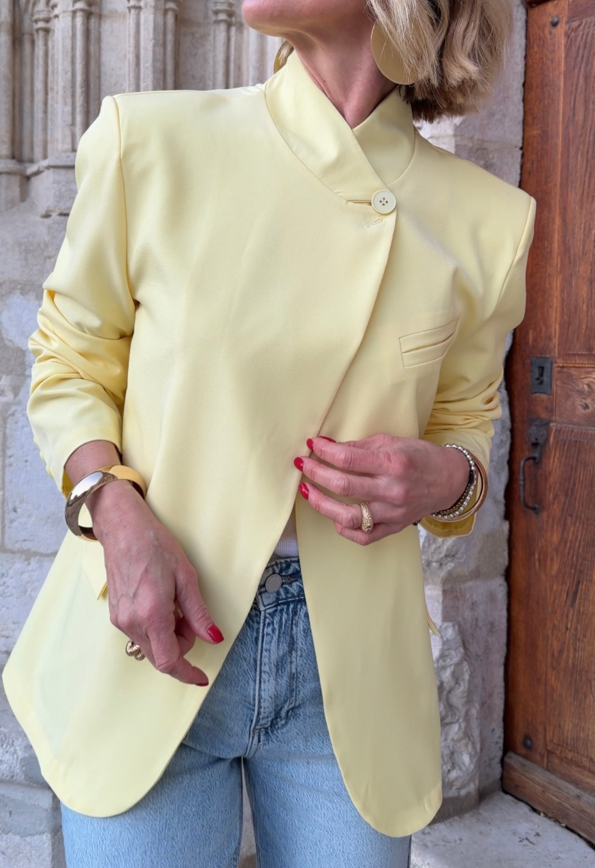 Veste Pénélope Jaune
