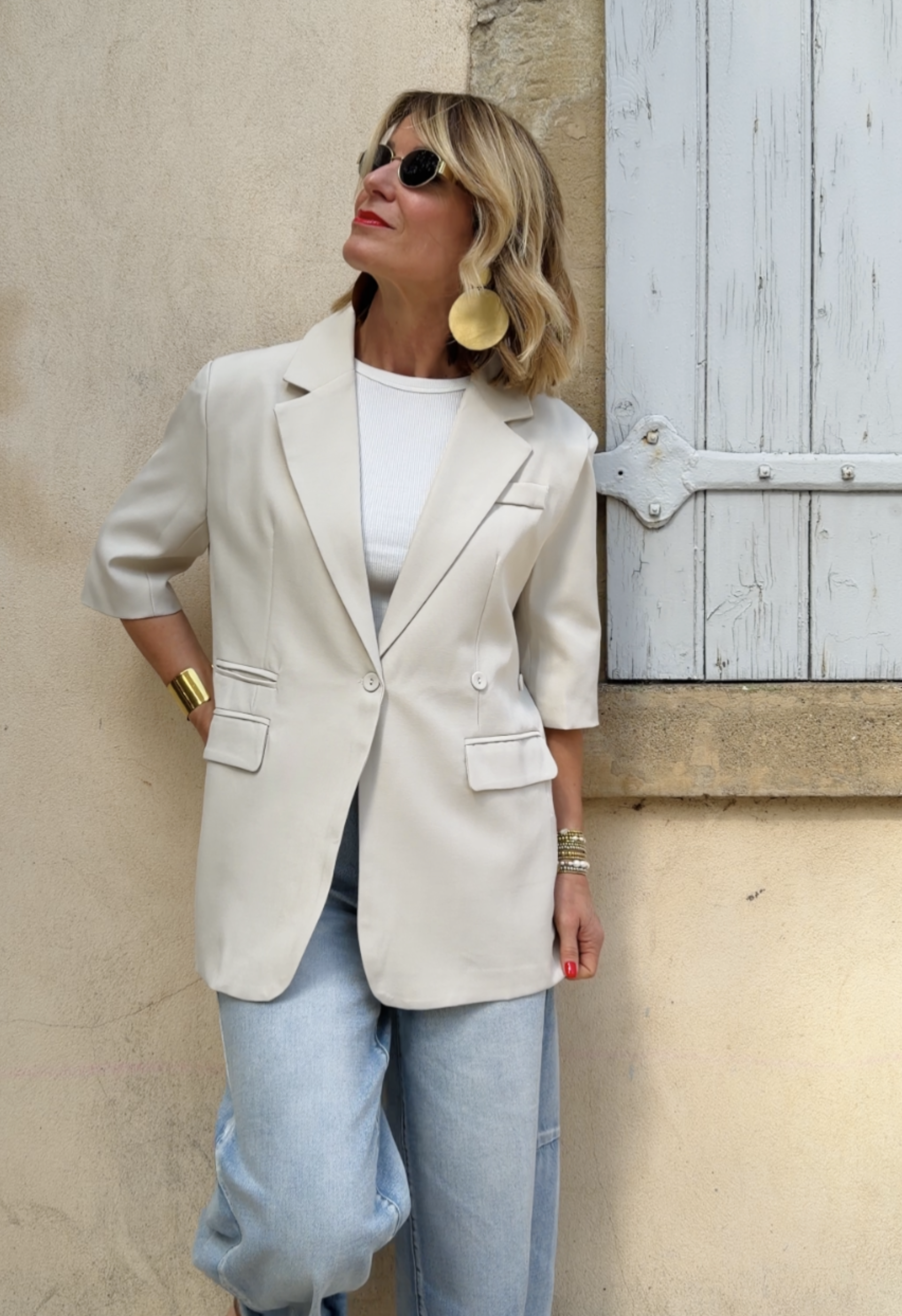 Veste Nathalie Beige