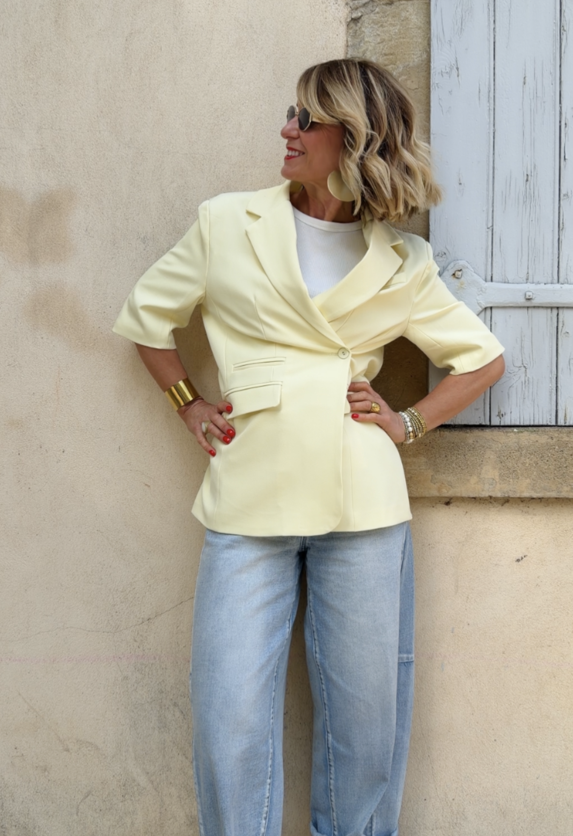 Veste Nathalie Jaune