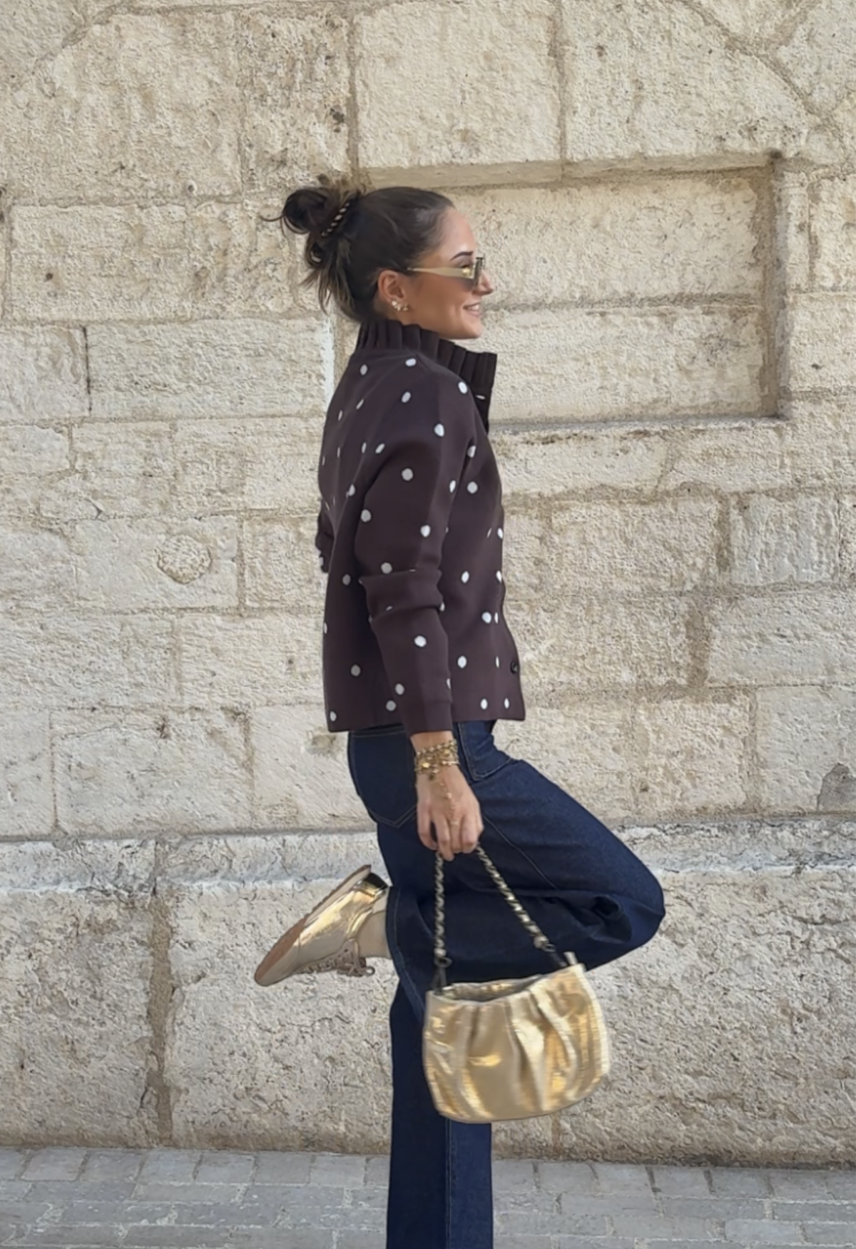 Gilet Octavie Choco