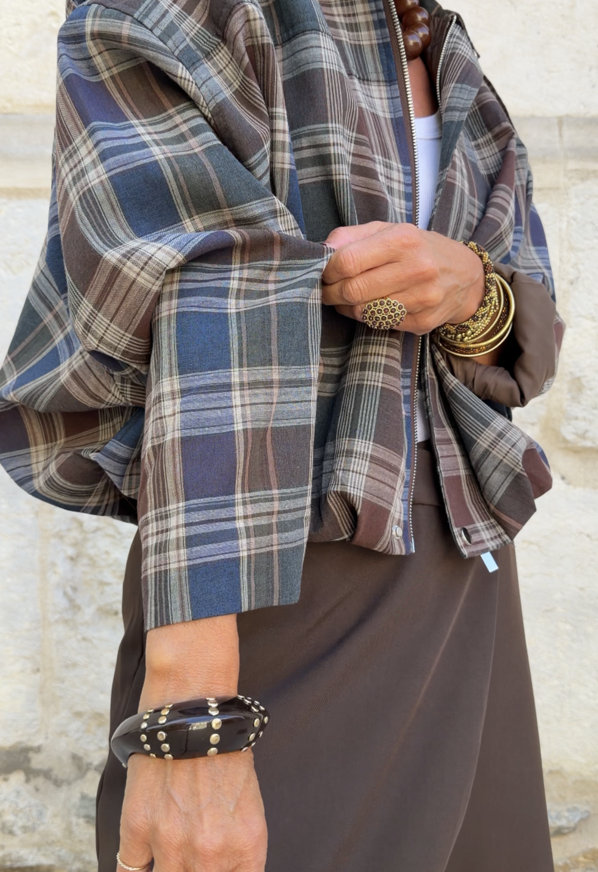 Veste Paulette Marron