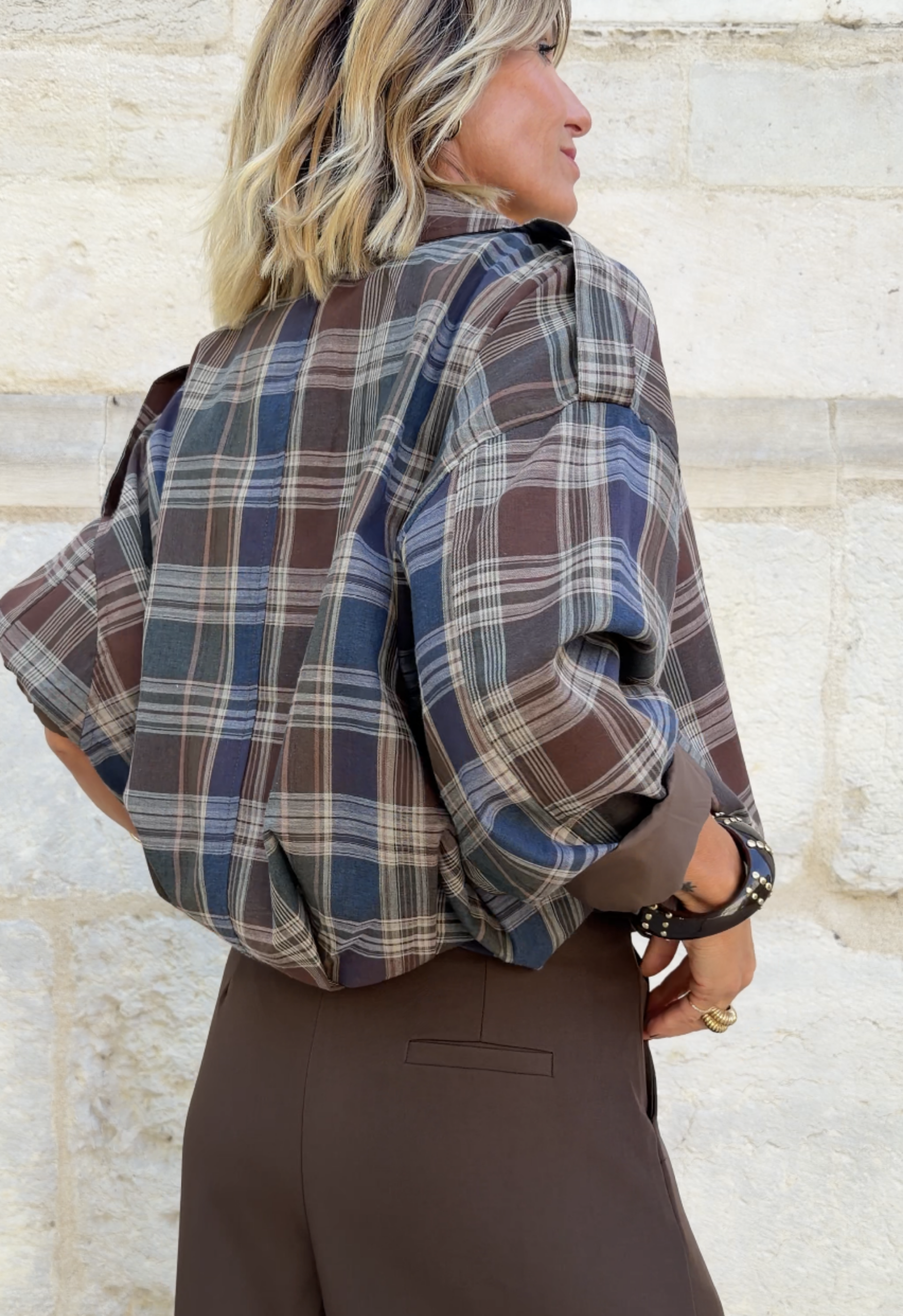 Veste Paulette Marron